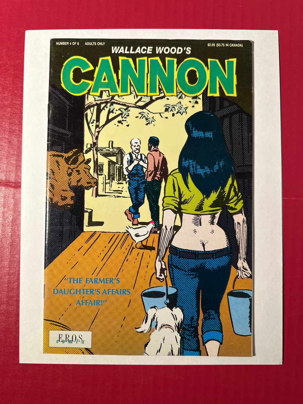 Cannon (Eros Comix) #4 (Fantagraphics 1991) by Ugly Monkey Comics