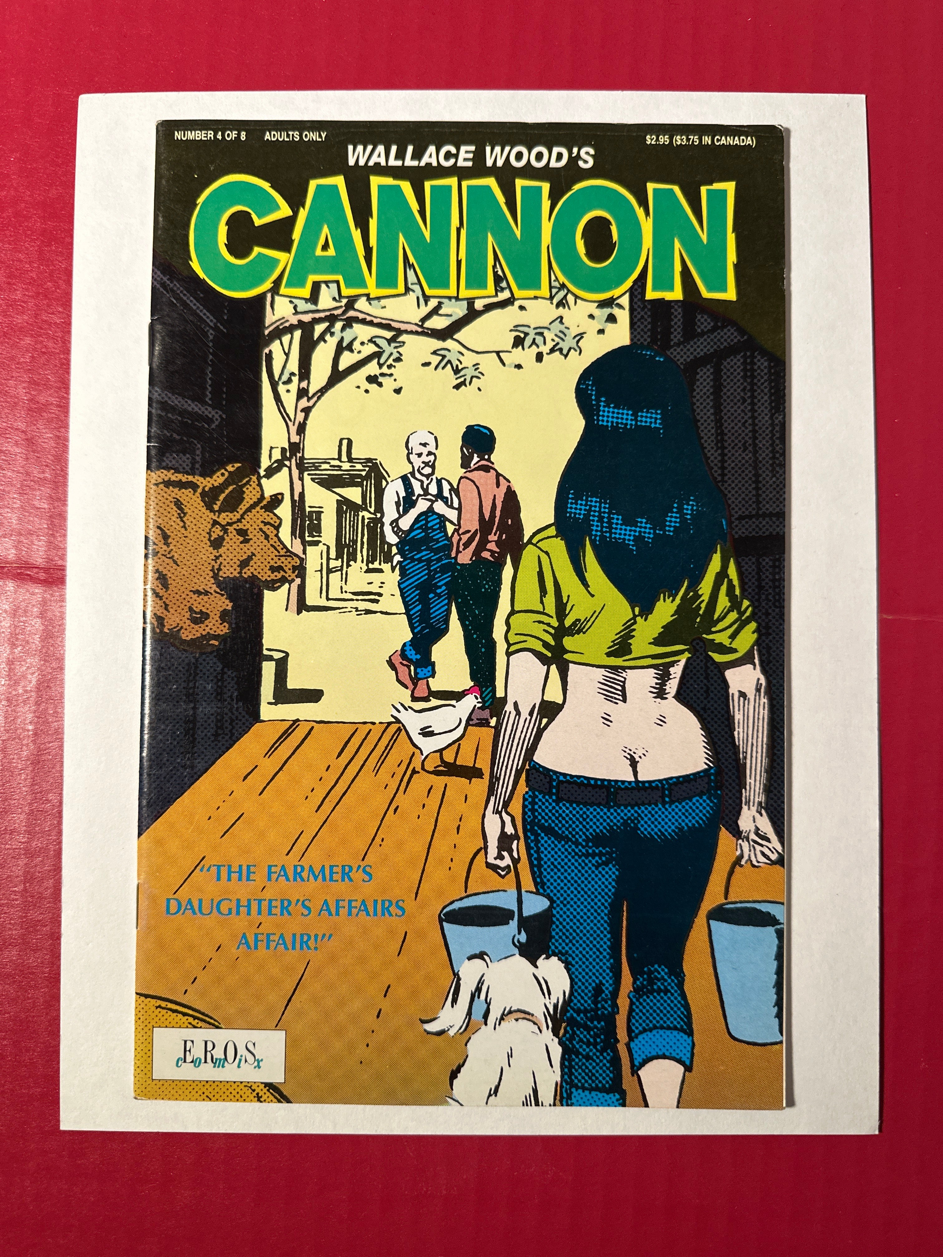 Cannon (Eros Comix) #4 (Fantagraphics 1991) by Ugly Monkey Comics