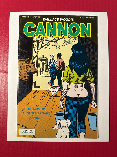 Cannon (Eros Comix) #4 (Fantagraphics 1991) by Ugly Monkey Comics