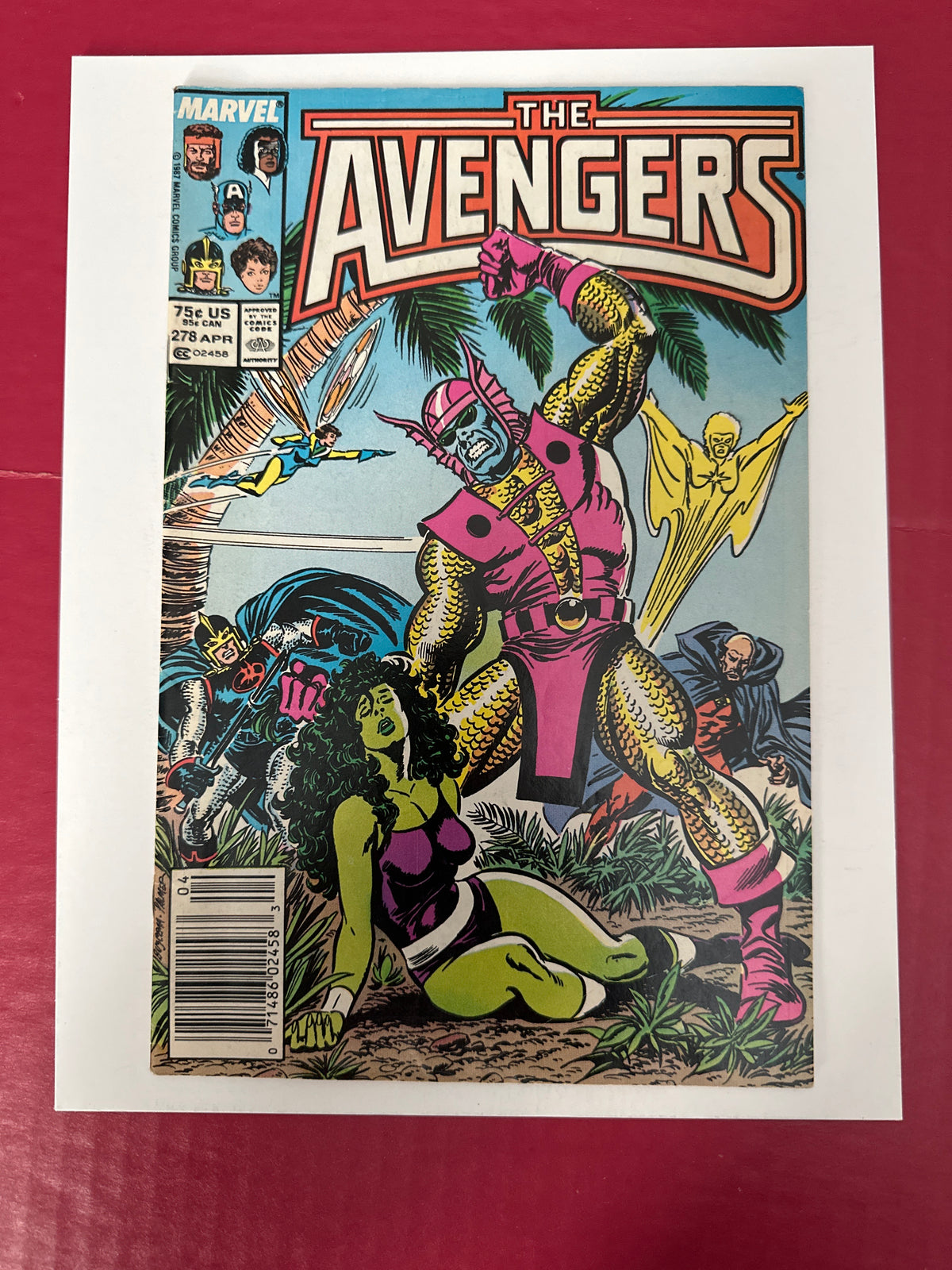The Avengers, Vol. 1 #278B (Marvel Comics 1987) by Ugly Monkey Comics