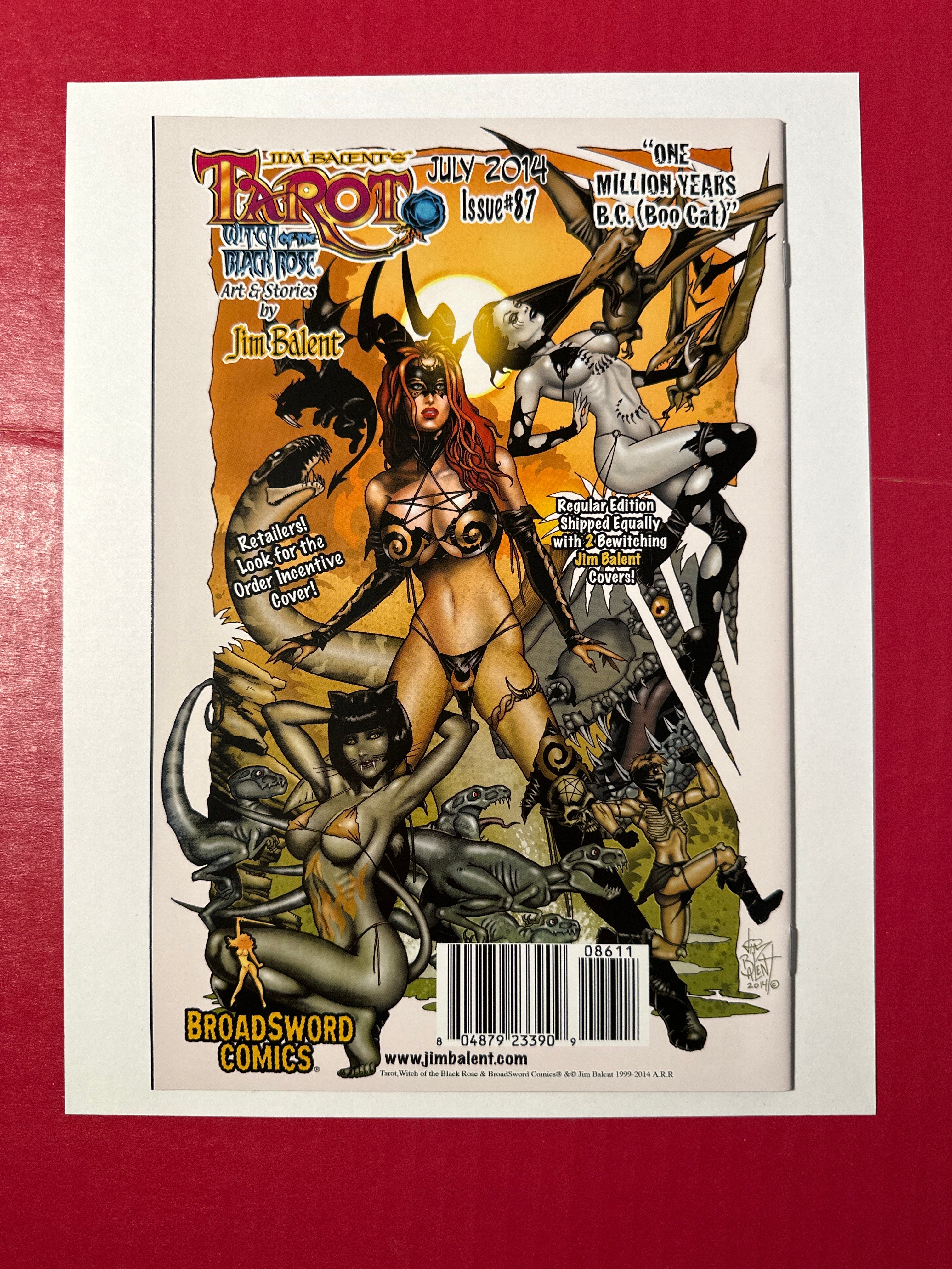 Tarot: Witch of the Black Rose #86 (Broadsword Comics 2014) 10 Copy Incentive by Ugly Monkey Comics