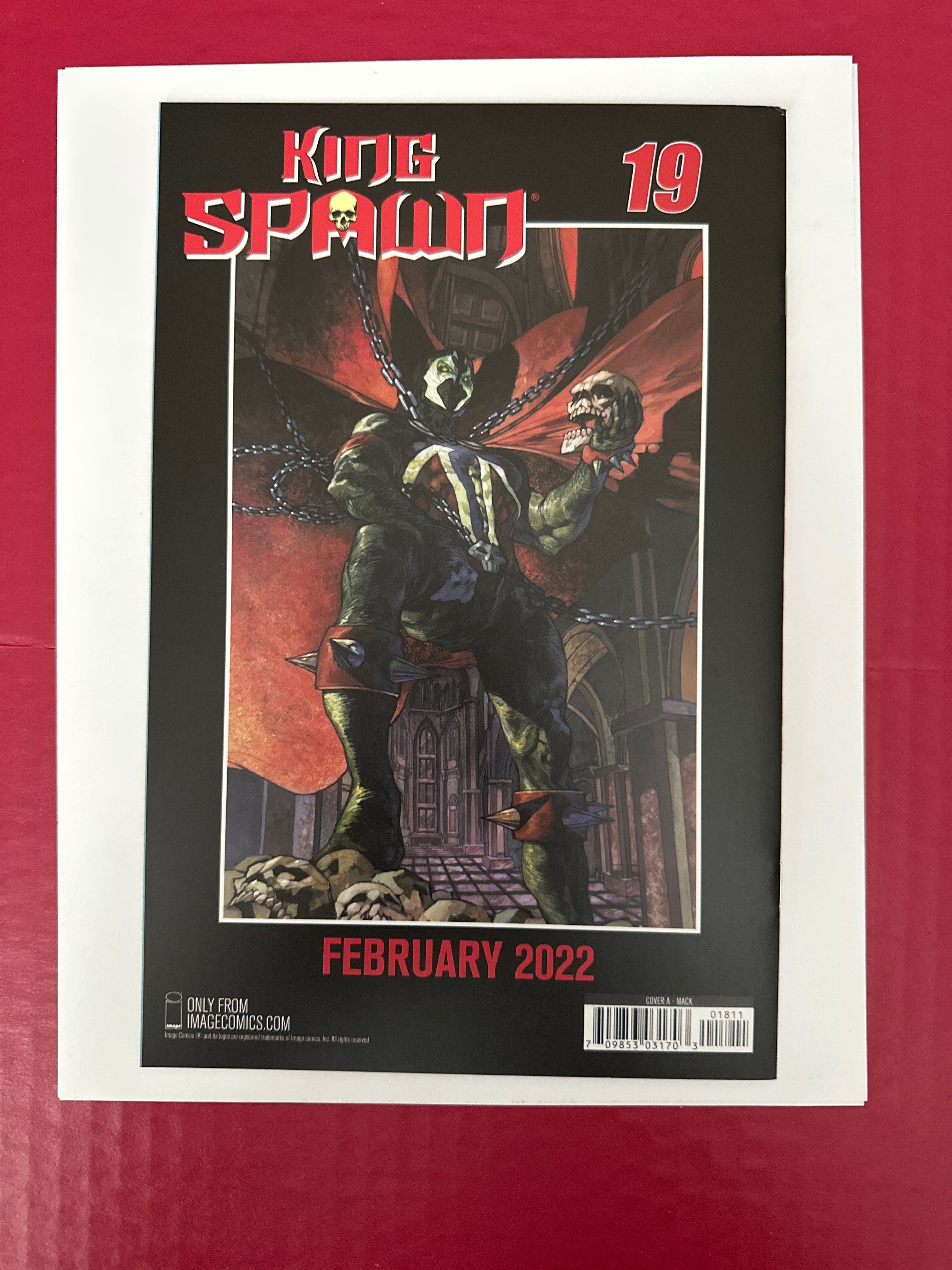 King Spawn #18A (2023) by Ugly Monkey Comics
