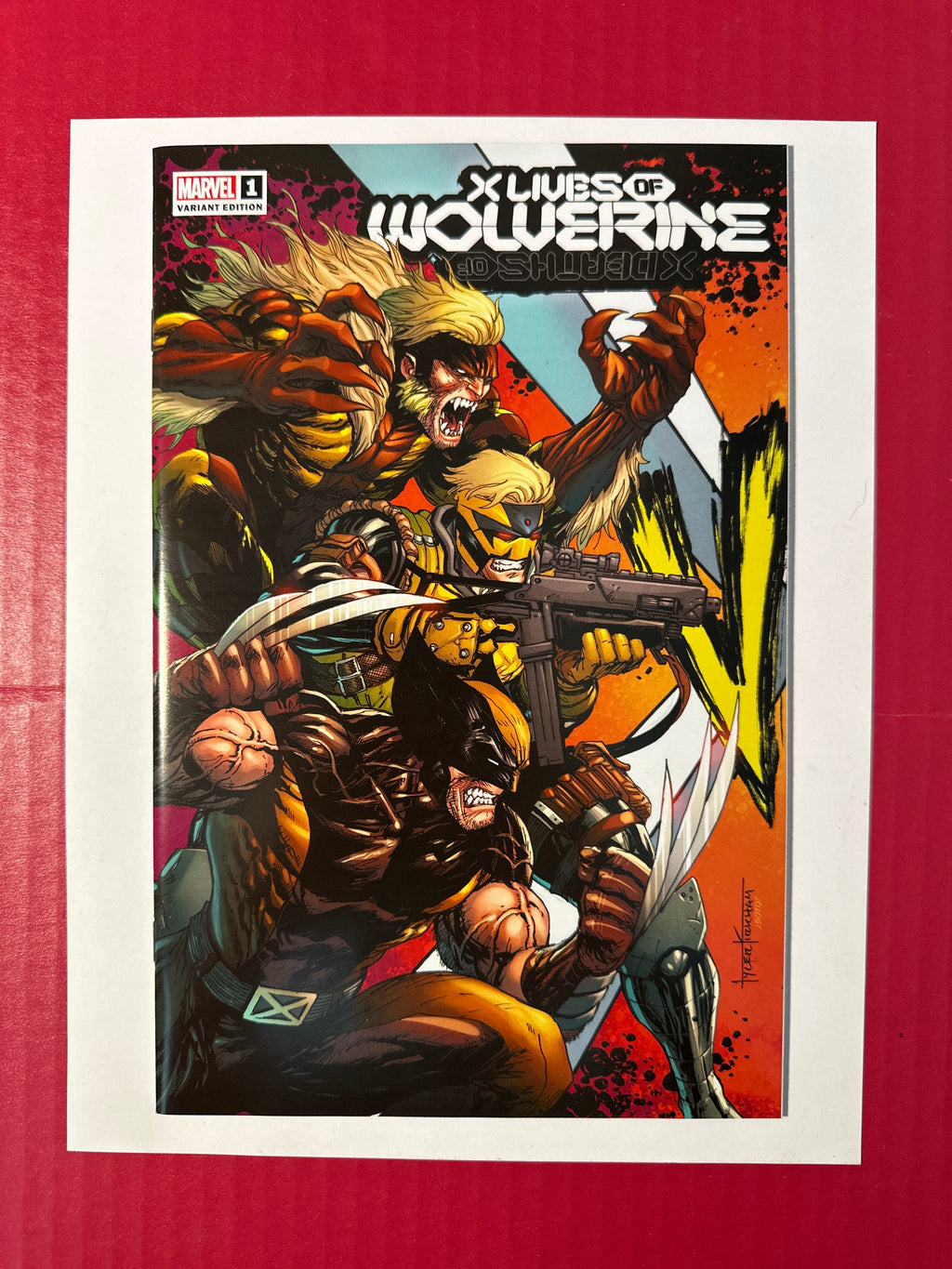 X Lives of Wolverine #1L (Marvel Comics 2022) Tyler Kirkham Exclusive Variant by Ugly Monkey Comics