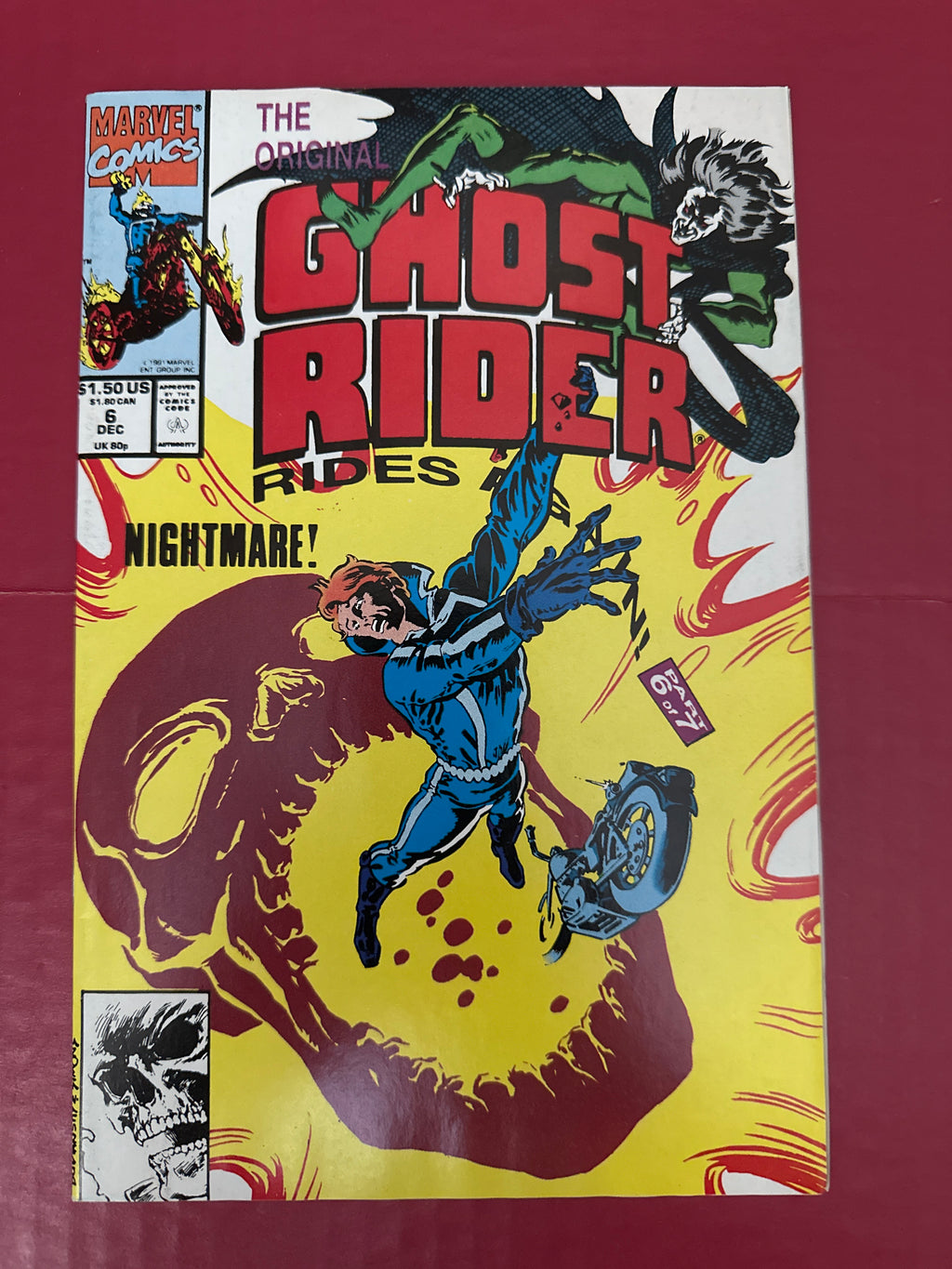 The Original Ghost Rider Rides Again #6A (Marvel Comics 1991) by Ugly Monkey Comics