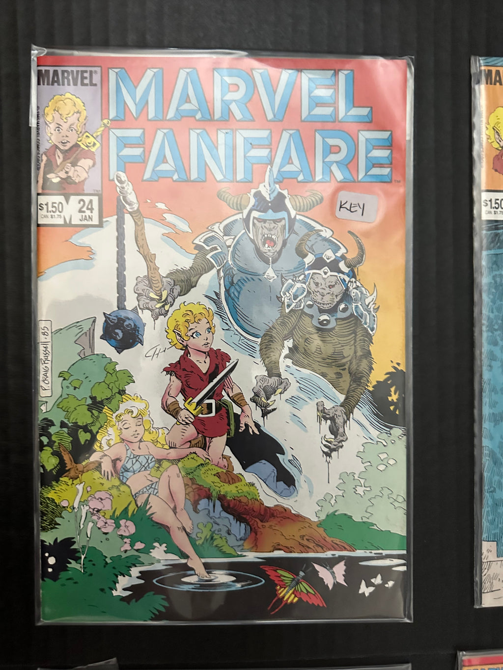 Lot of 33 Marvel Fanfare comics (1982 - 1988) 3 Key Issues by Ugly Monkey Comics