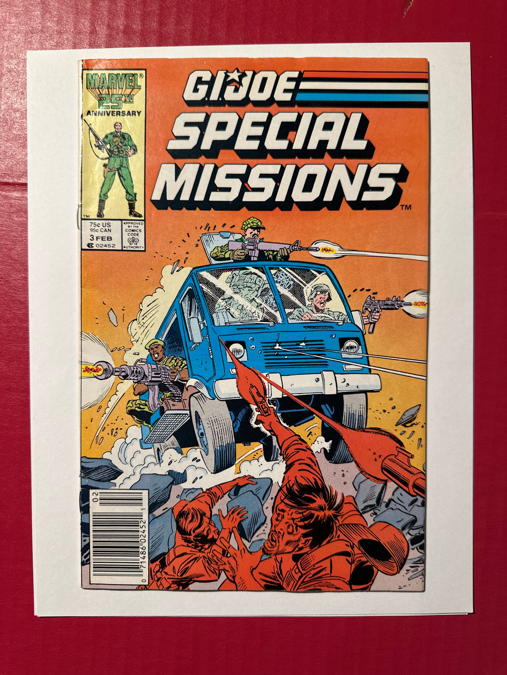 G.I. Joe: Special Missions, Vol. 1 #3B (Marvel Comics 1987) by Ugly Monkey Comics