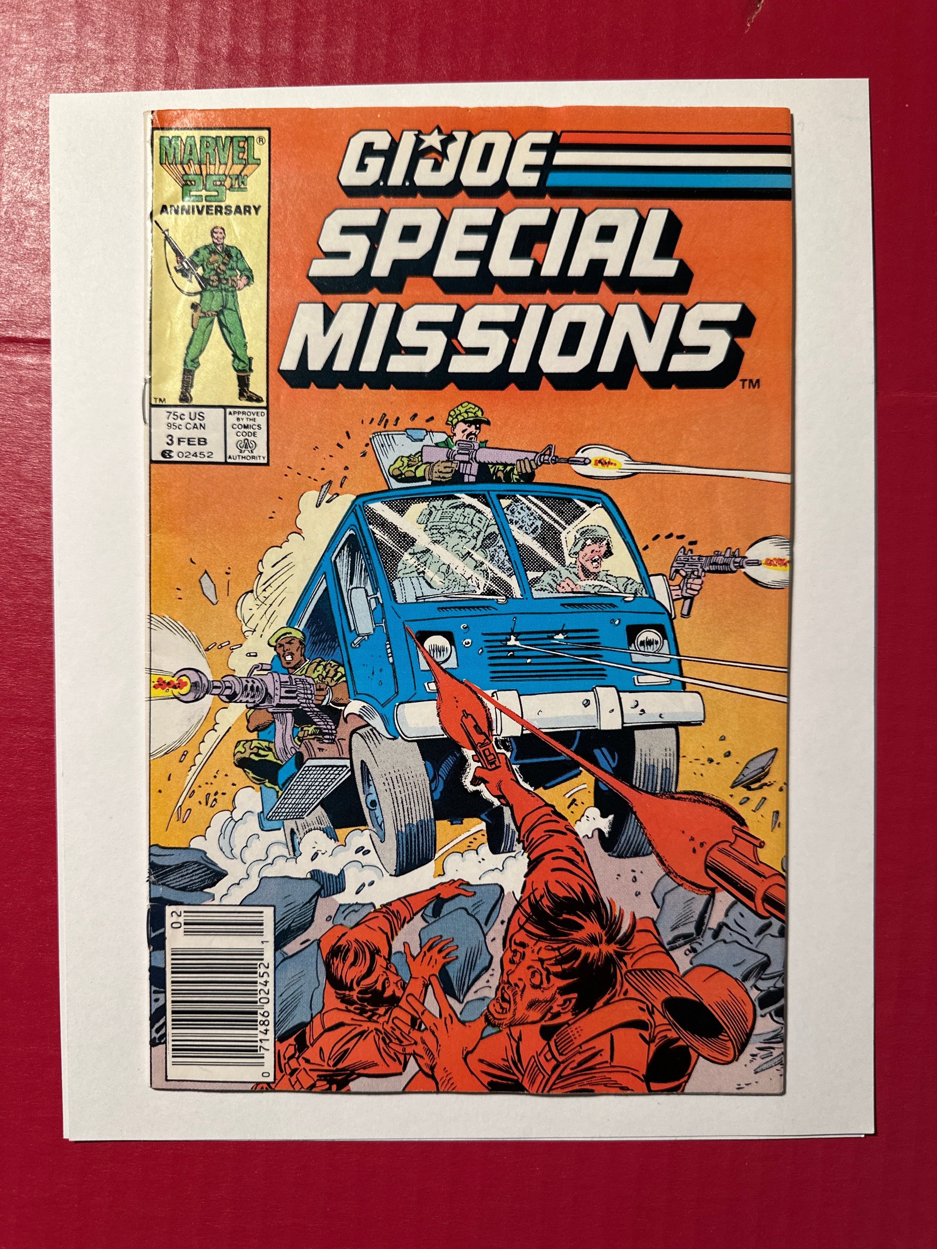 G.I. Joe: Special Missions, Vol. 1 #3B (Marvel Comics 1987) by Ugly Monkey Comics