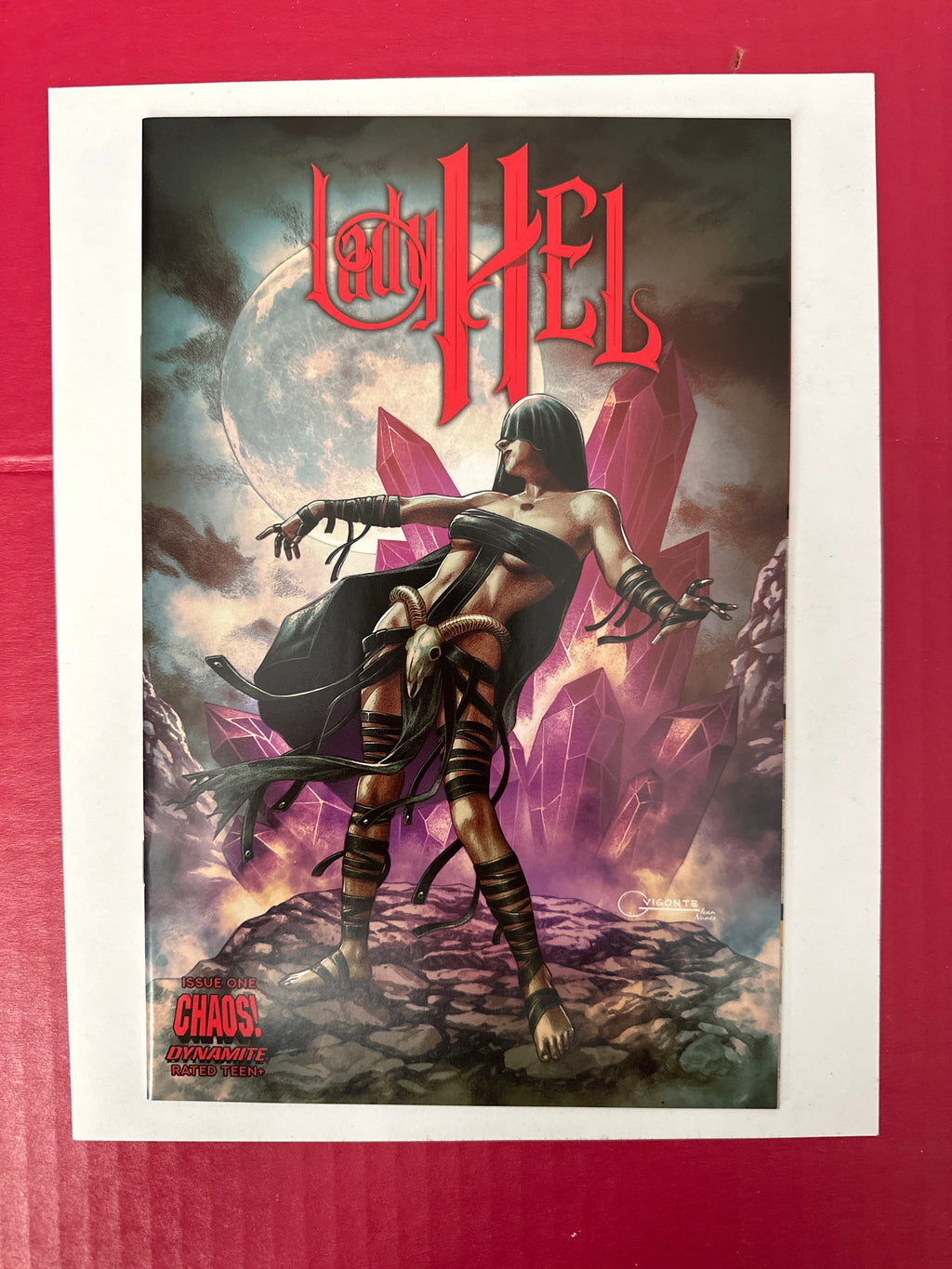 Lady HEL #1D (Dynamite Entertainment 2022) Geebo Vigonte Variant by Ugly Monkey Comics