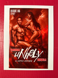 Vampirella / Dracula Unholy #6 (Dynamite Entertainment 2022) 1:10 Variant by Ugly Monkey Comics