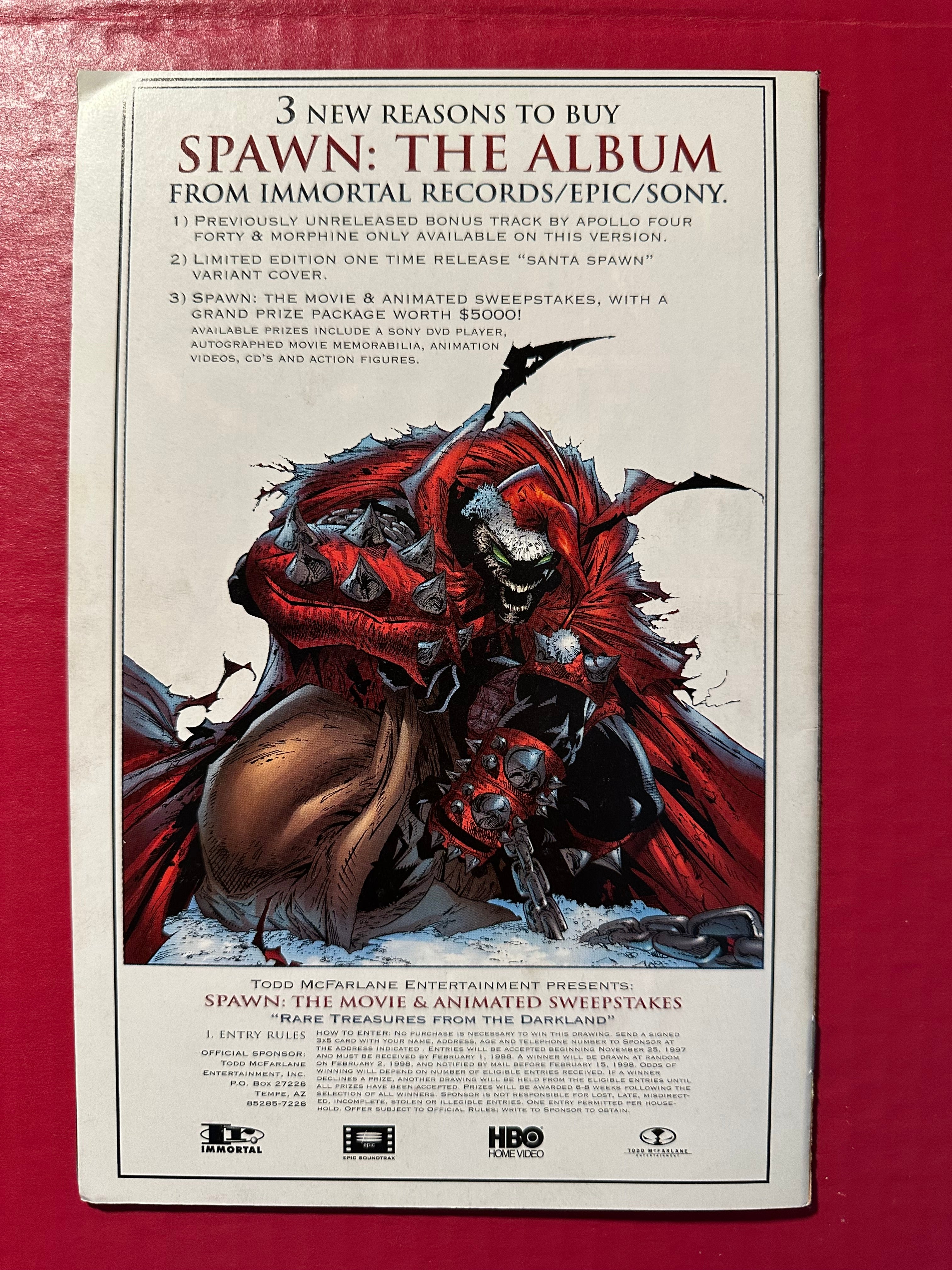 Spawn #66A (1997) by Ugly Monkey Comics