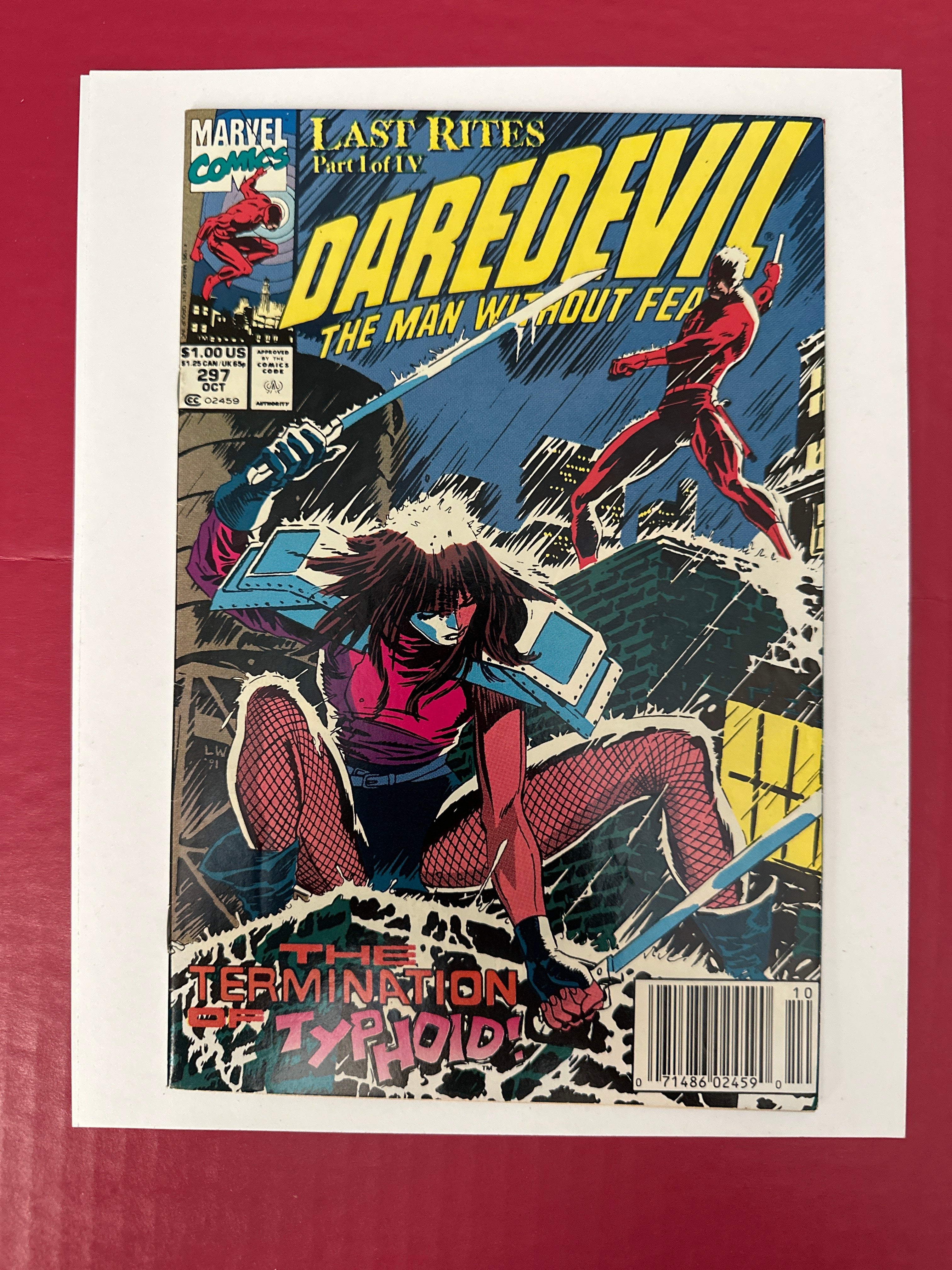 Daredevil, Vol. 1 #297B (1991) Newstand by Ugly Monkey Comics