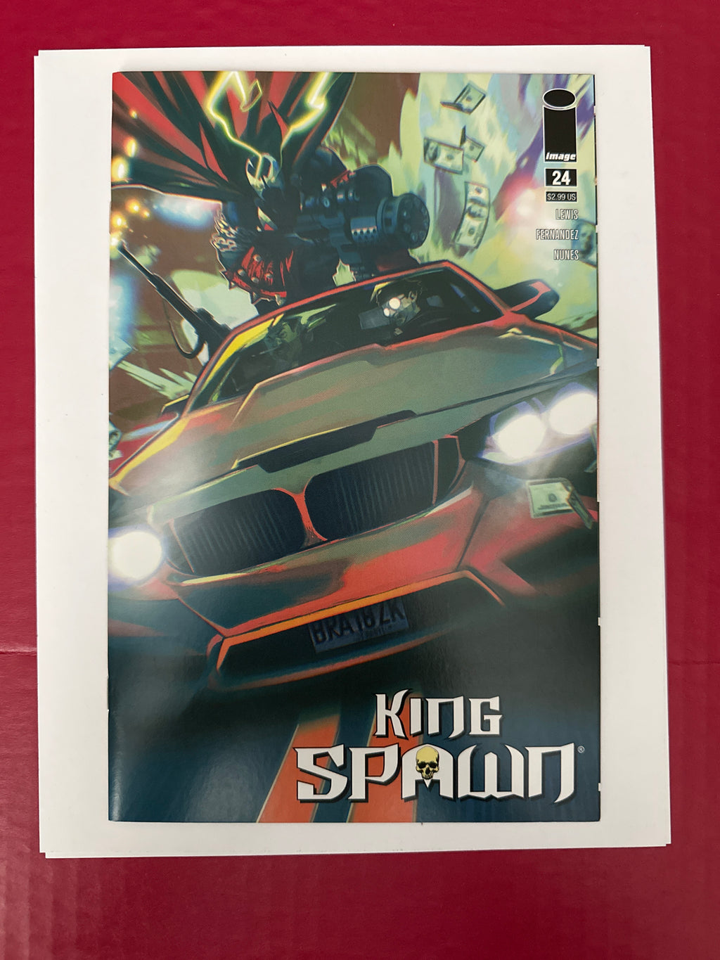 King Spawn #24B (2023) by Ugly Monkey Comics