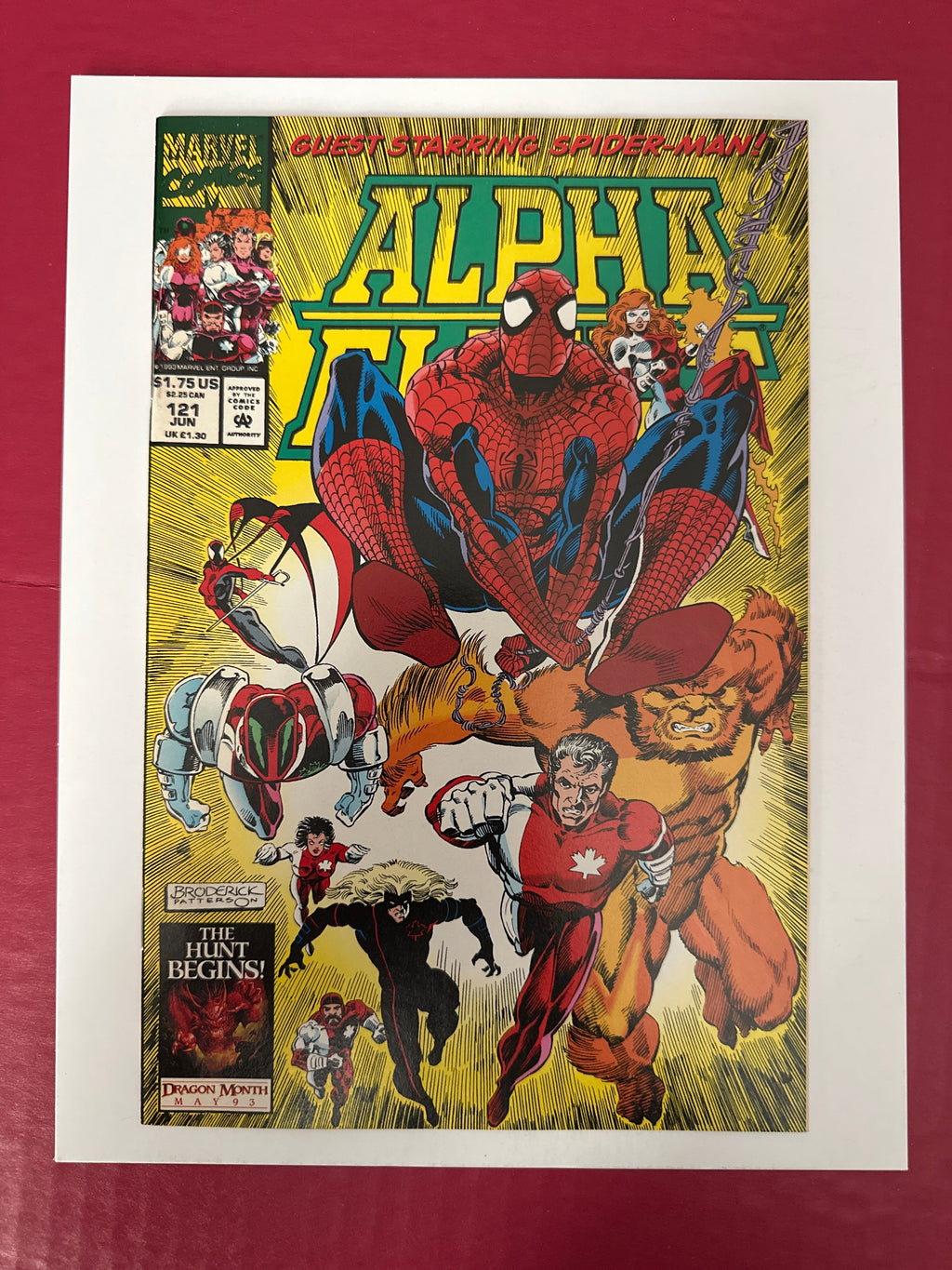Alpha Flight, Vol. 1 #121 (Marvel Comics 1993) by Ugly Monkey Comics