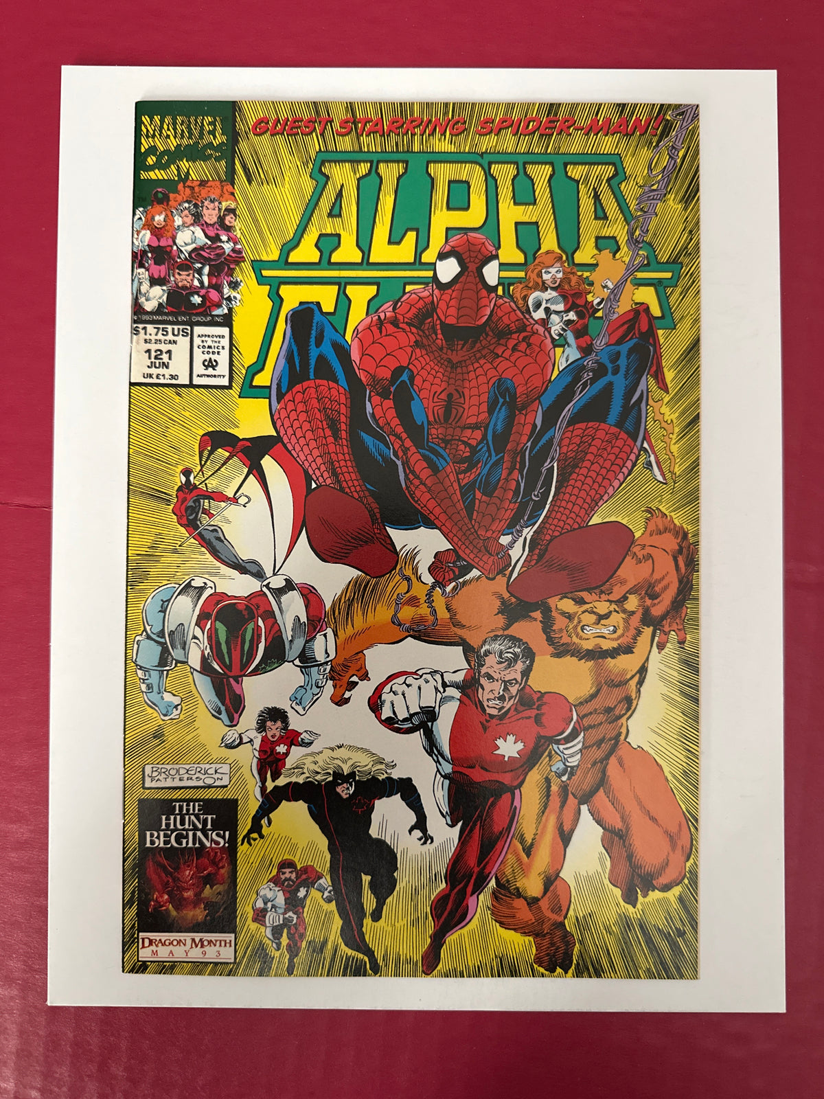 Alpha Flight, Vol. 1 #121 (Marvel Comics 1993) by Ugly Monkey Comics