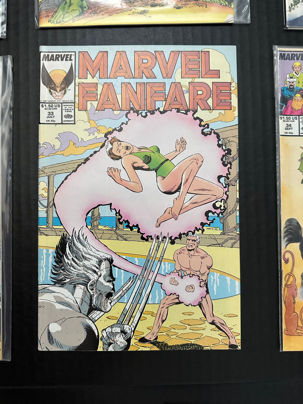 Lot of 33 Marvel Fanfare comics (1982 - 1988) 3 Key Issues by Ugly Monkey Comics