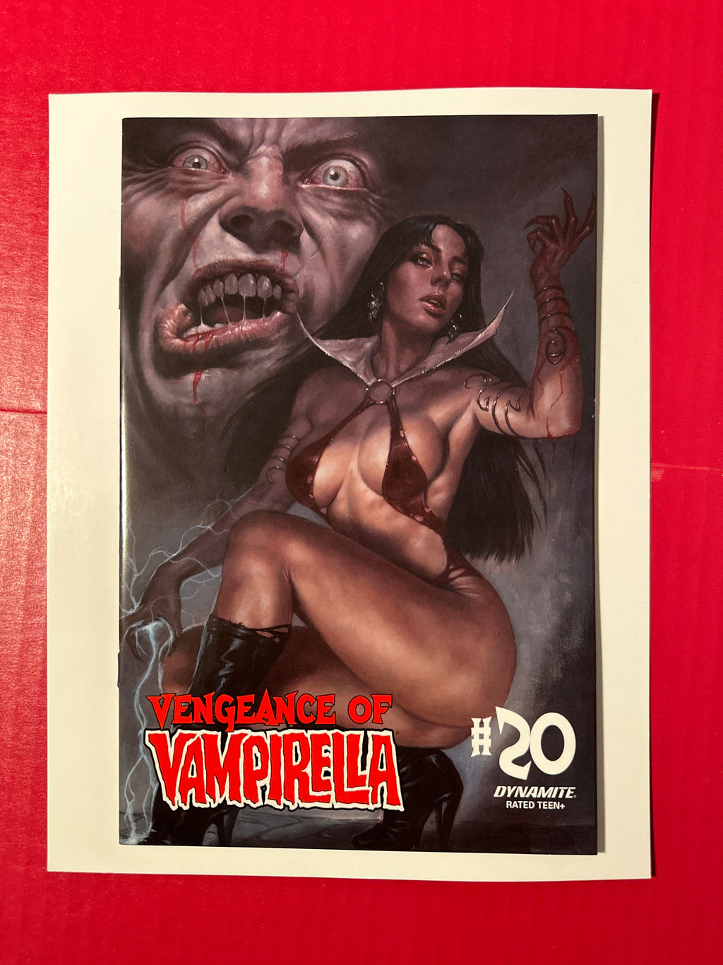 Vengeance of Vampirella, Vol. 2 #20 (Dynamite Entertainment 2021) Parrillo Cover by Ugly Monkey Comics