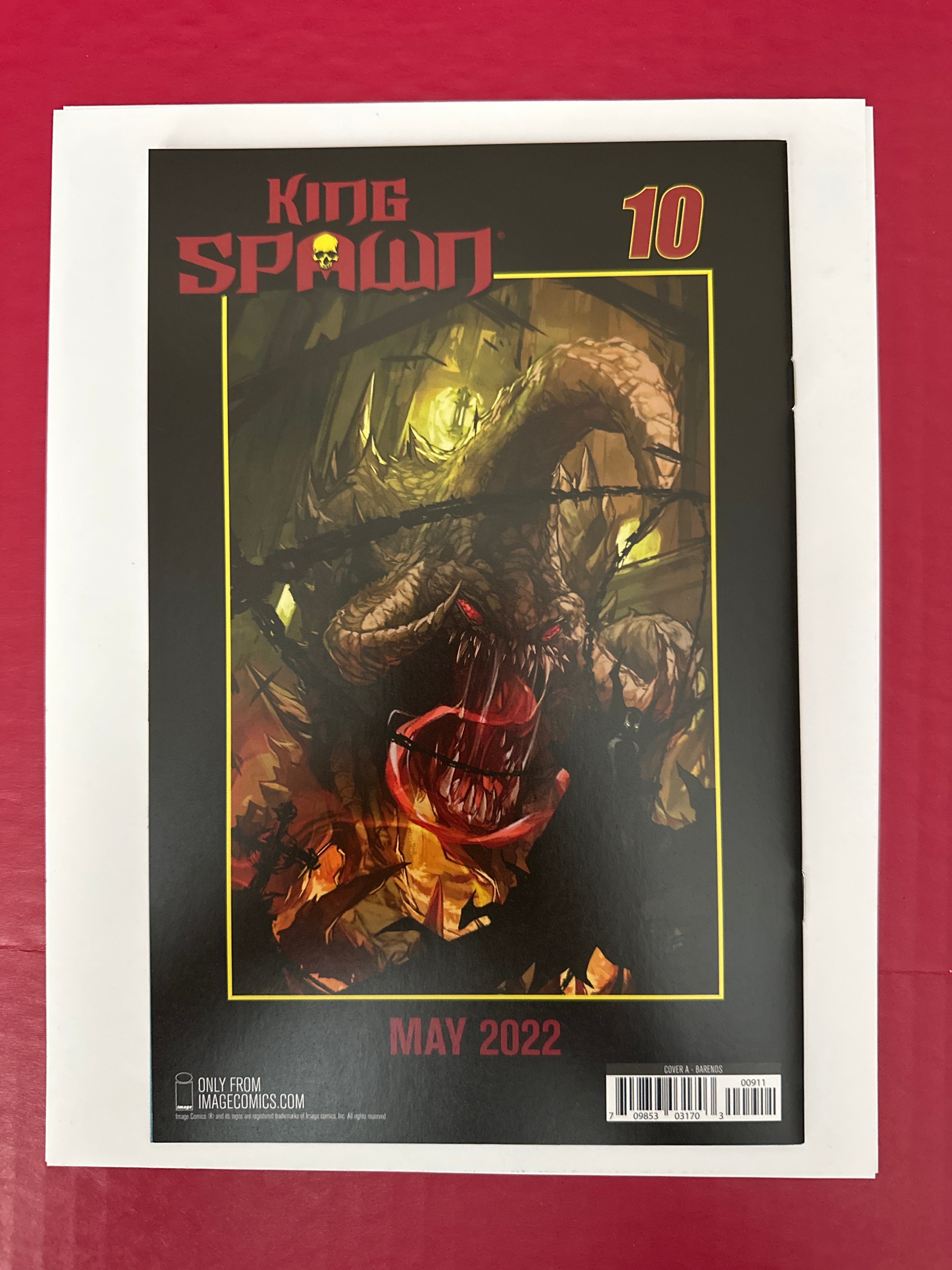 King Spawn #9A (2022) by Ugly Monkey Comics