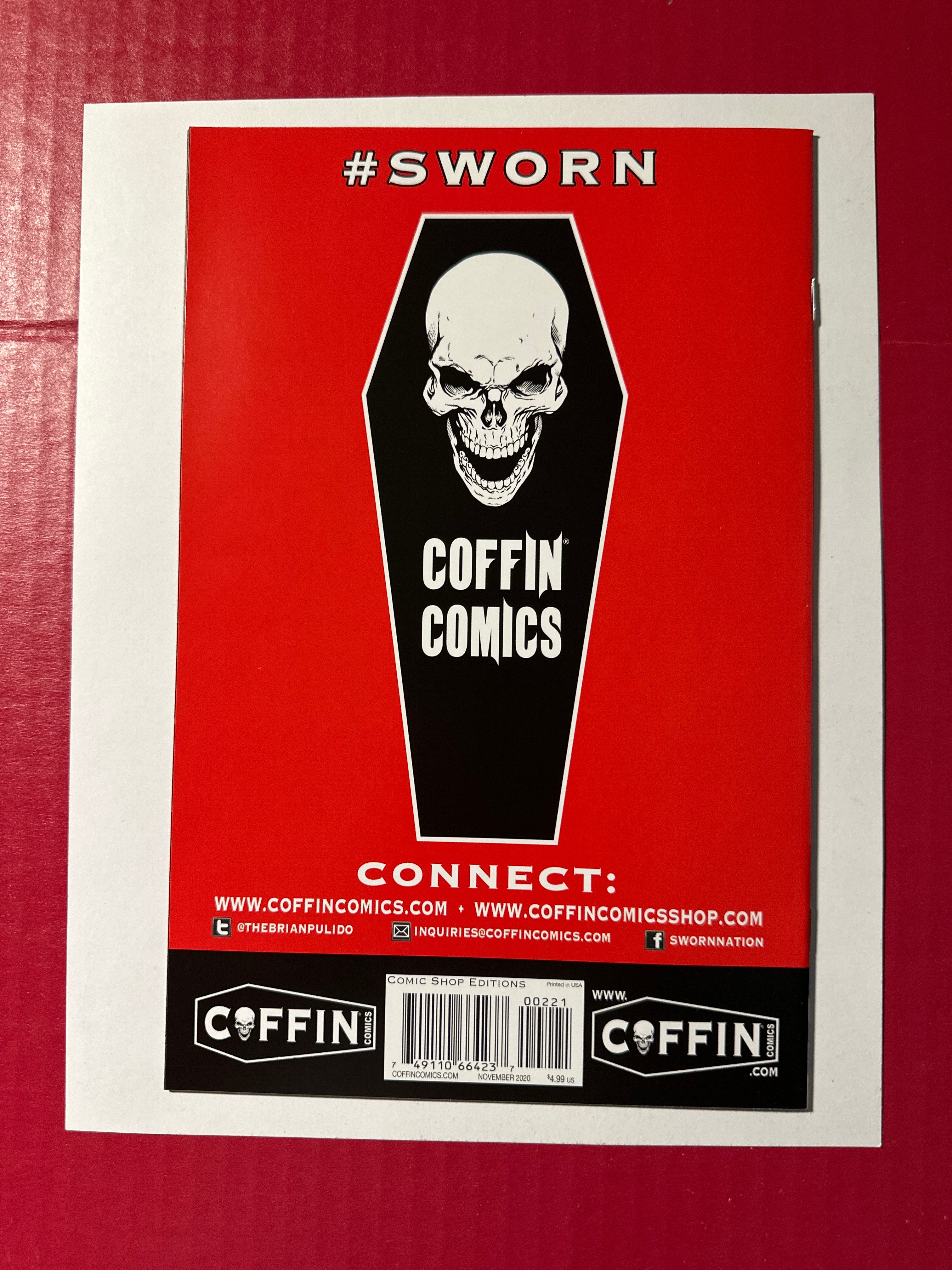 Lady Death: Scorched Earth (Coffin Comics) #2B (Coffin Comics 2020) Ken Hunt Variant by Ugly Monkey Comics
