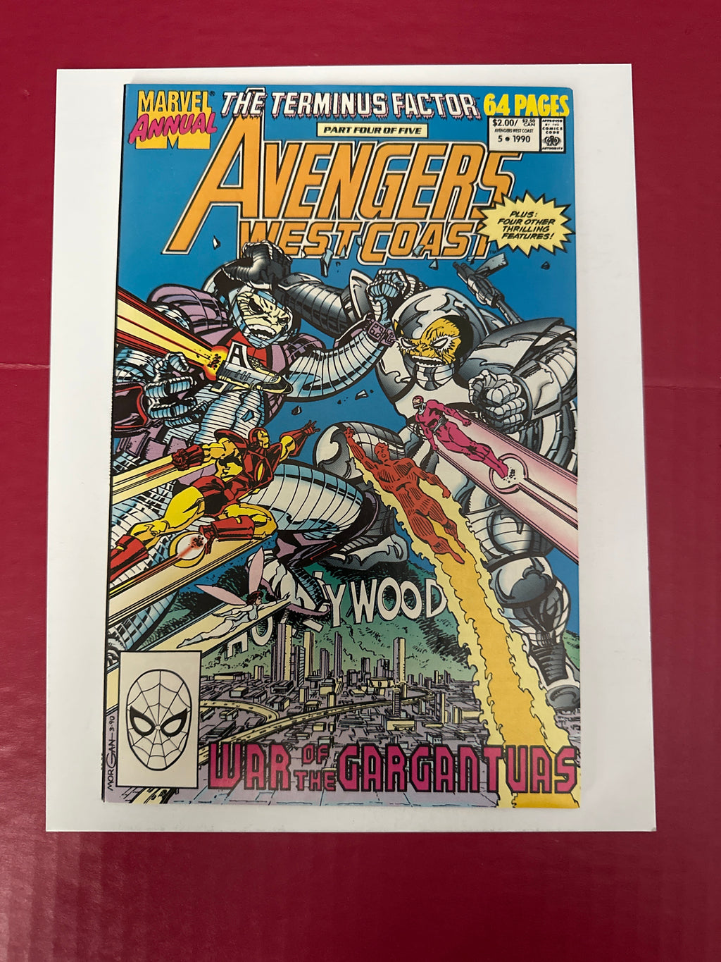 West Coast Avengers, Vol. 2 Annual #5A (Marvel Comics 1990) Direct Edition by Ugly Monkey Comics
