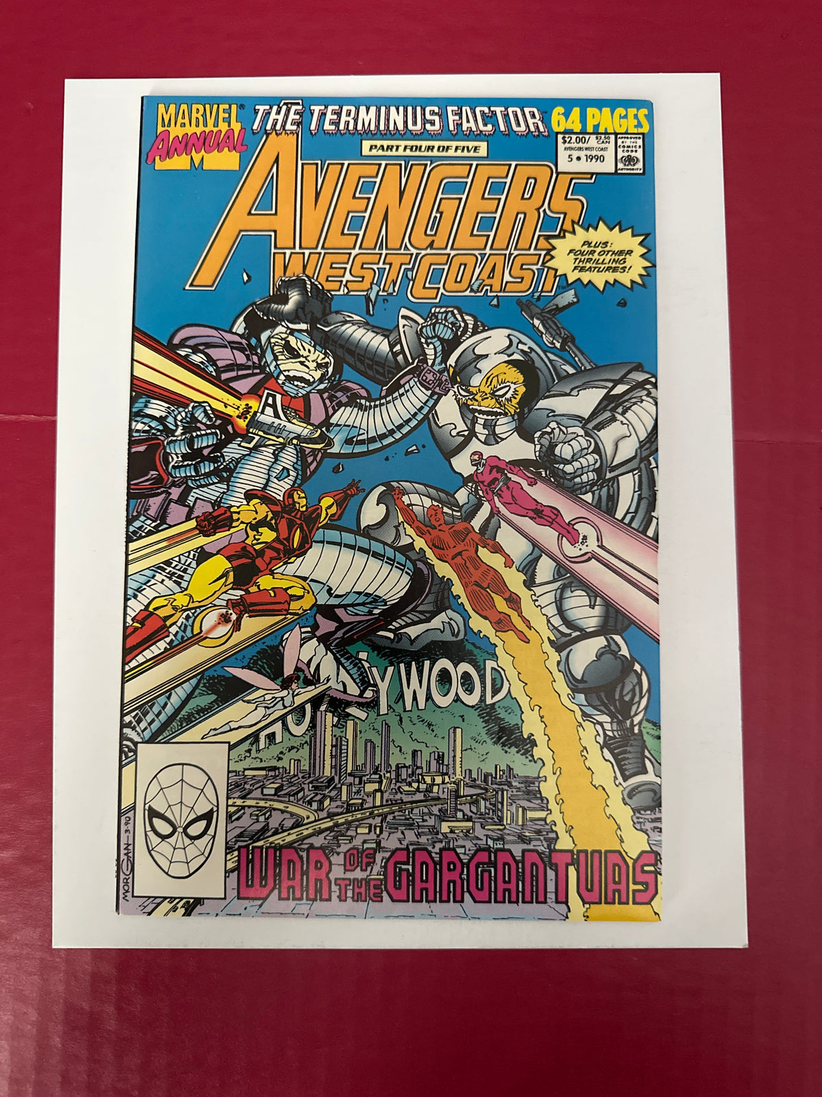 West Coast Avengers, Vol. 2 Annual #5A (Marvel Comics 1990) Direct Edition by Ugly Monkey Comics