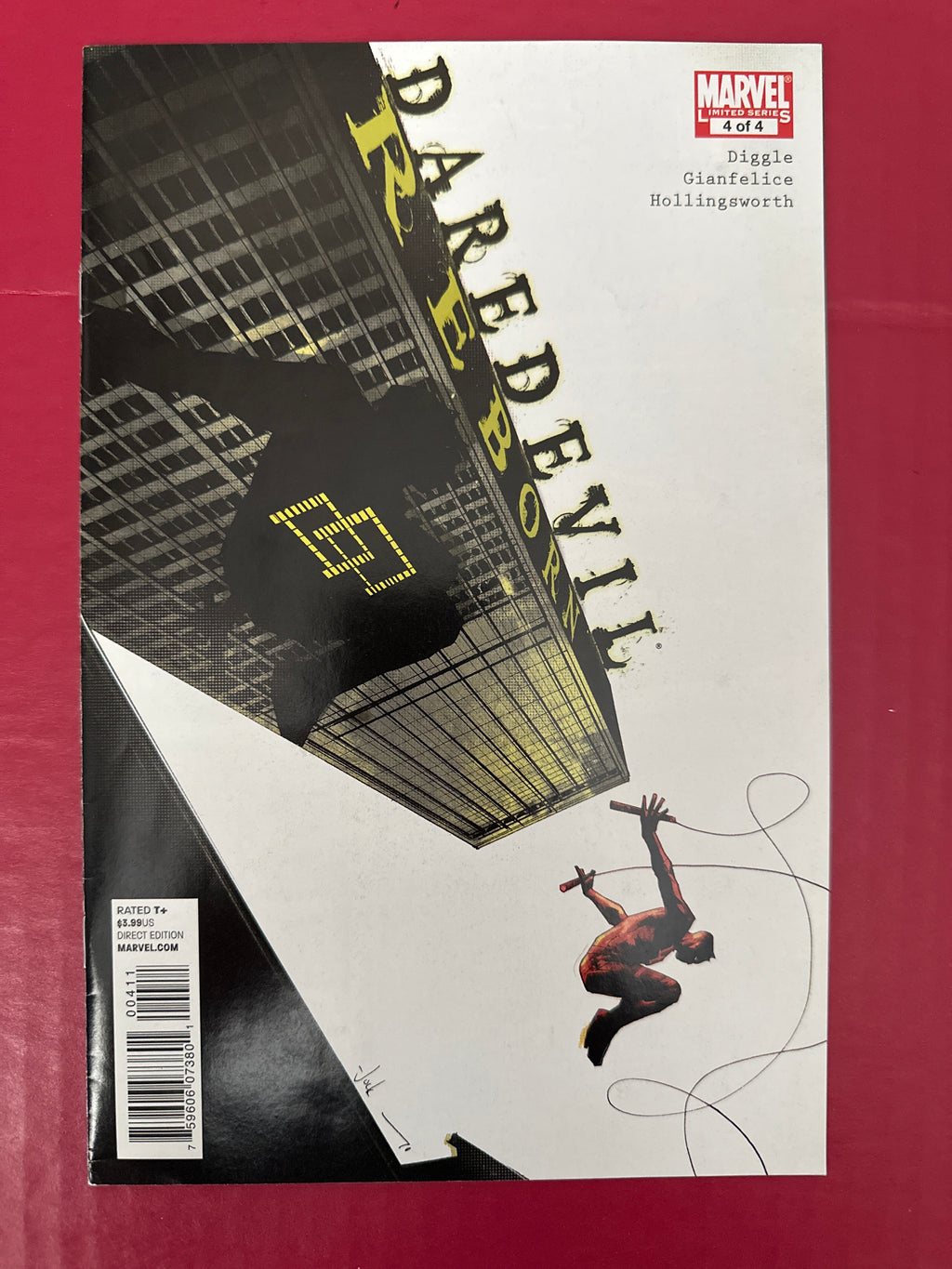 Daredevil Reborn #4A (2011 Marvel Comics) by Ugly Monkey Comics