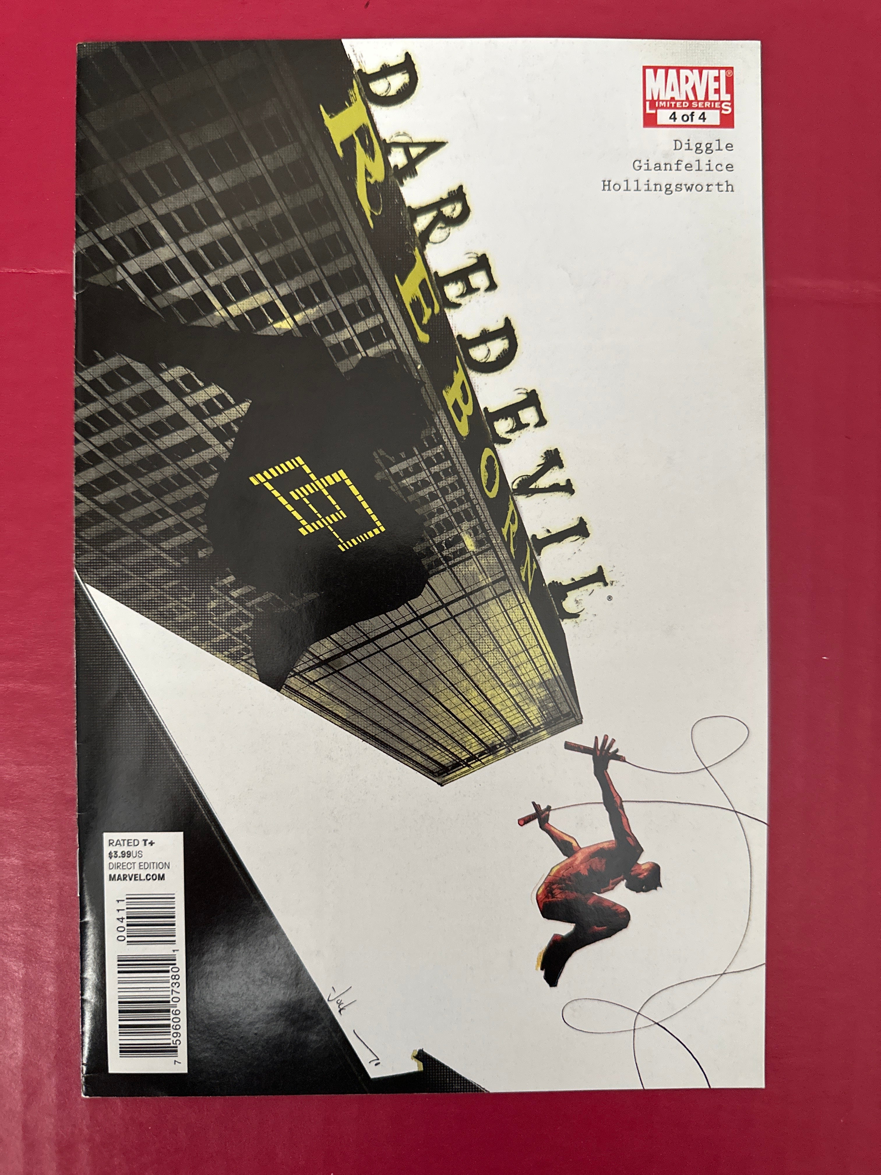 Daredevil Reborn #4A (2011 Marvel Comics) by Ugly Monkey Comics