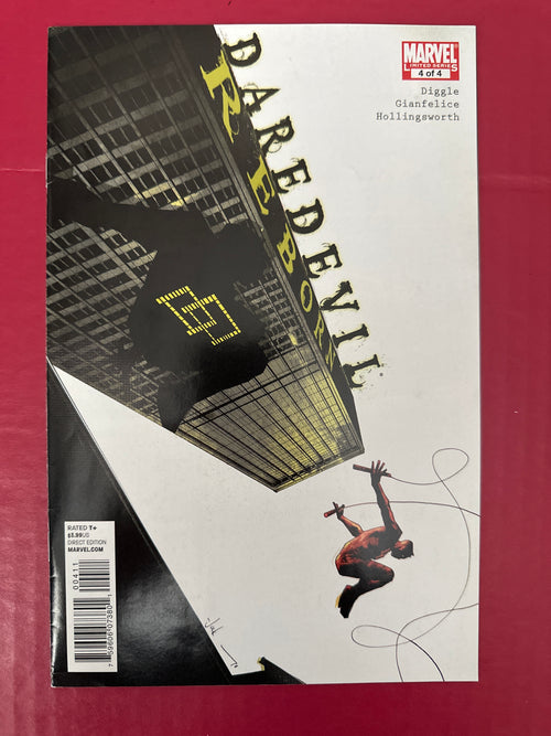 Daredevil Reborn #4A (2011 Marvel Comics) by Ugly Monkey Comics