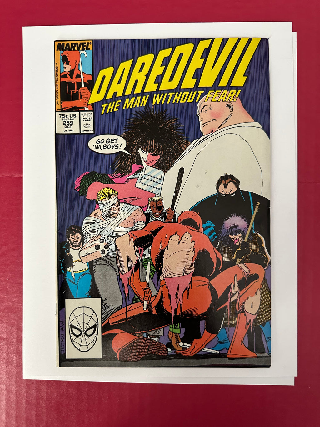 Daredevil, Vol. 1 #259A (1988) by Ugly Monkey Comics