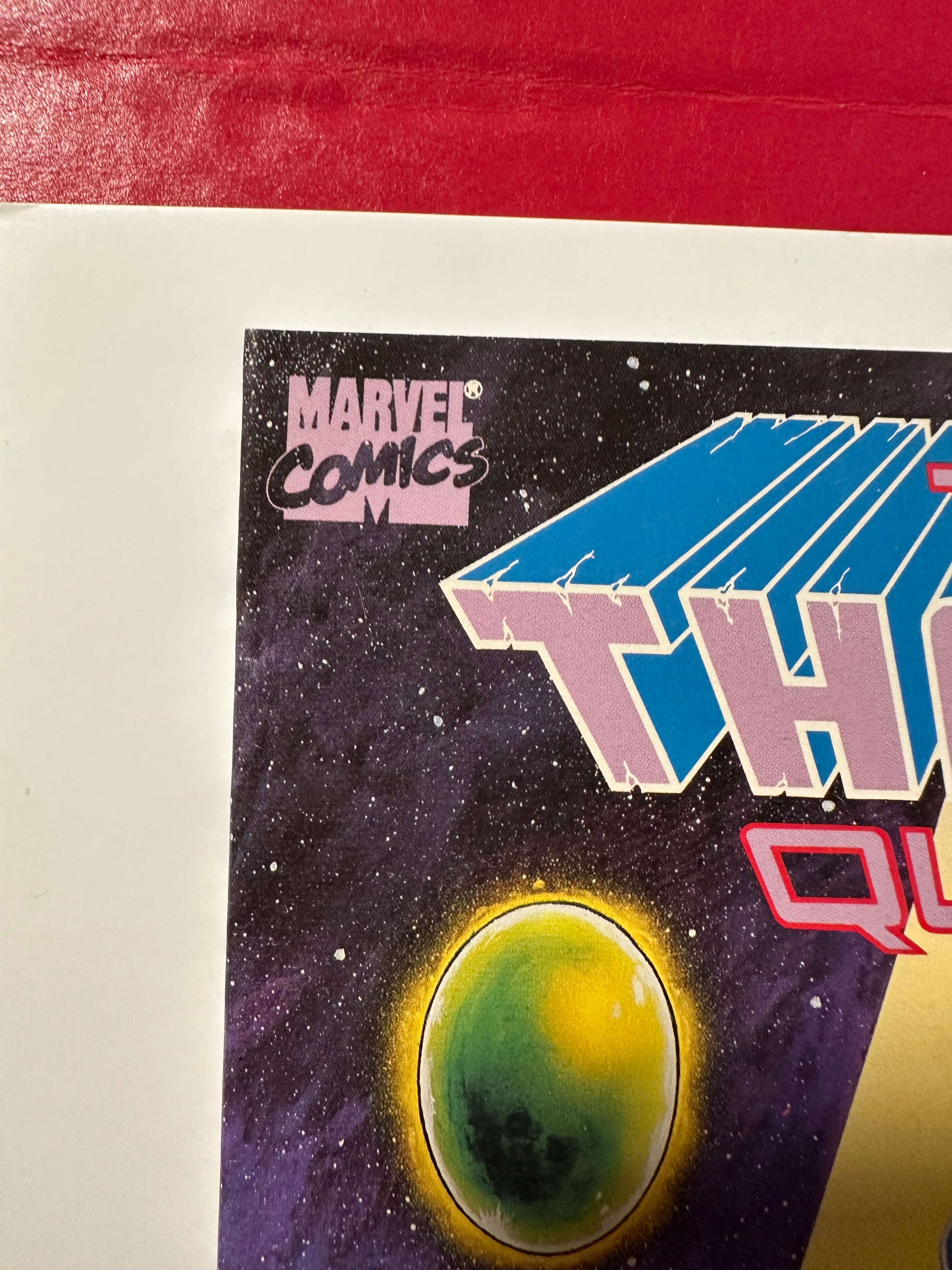 The Thanos Quest #1 (1990) KEY Signed by Ron Lim