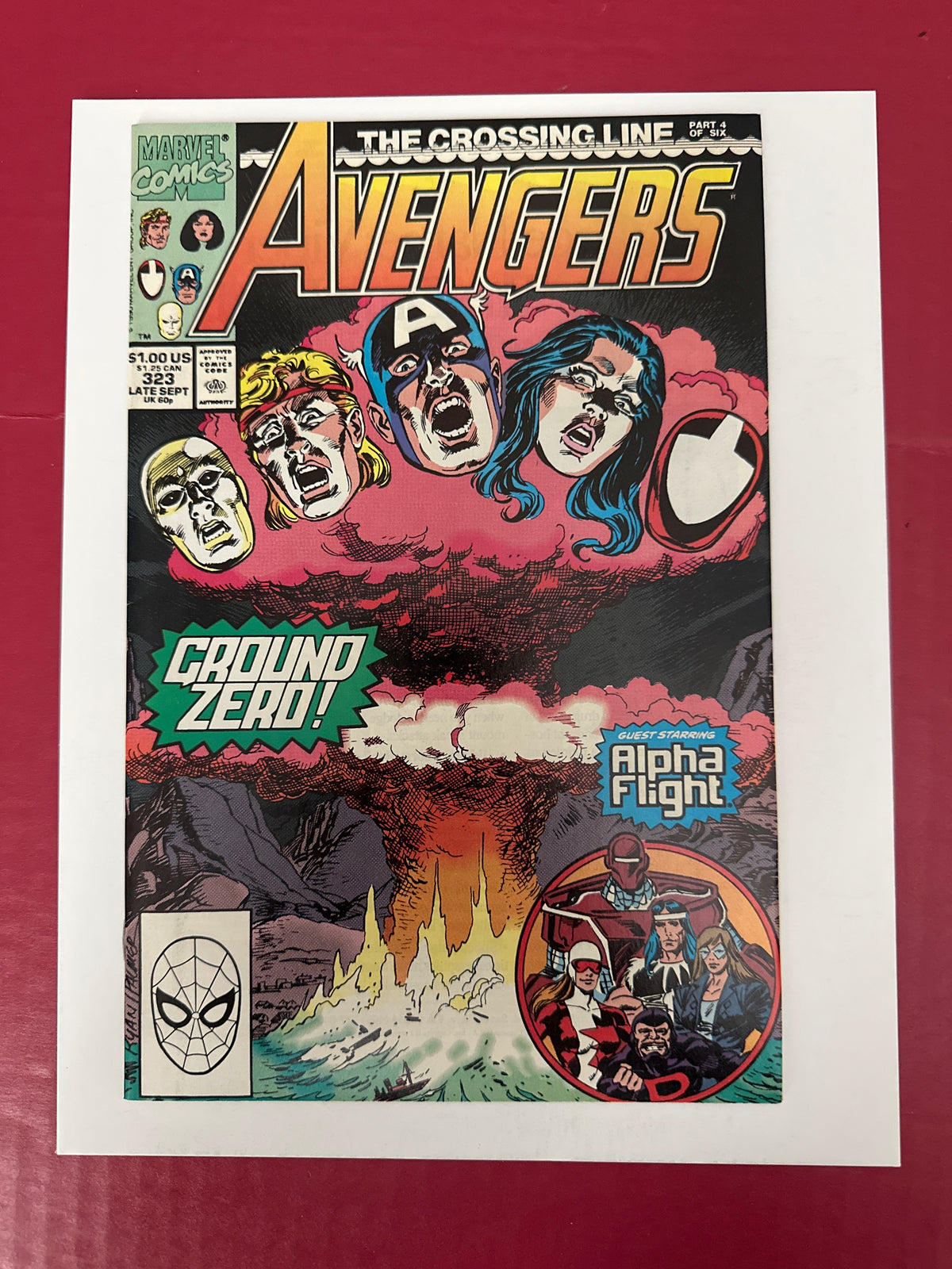 The Avengers, Vol. 1 #323A (Marvel Comics 1990) by Ugly Monkey Comics