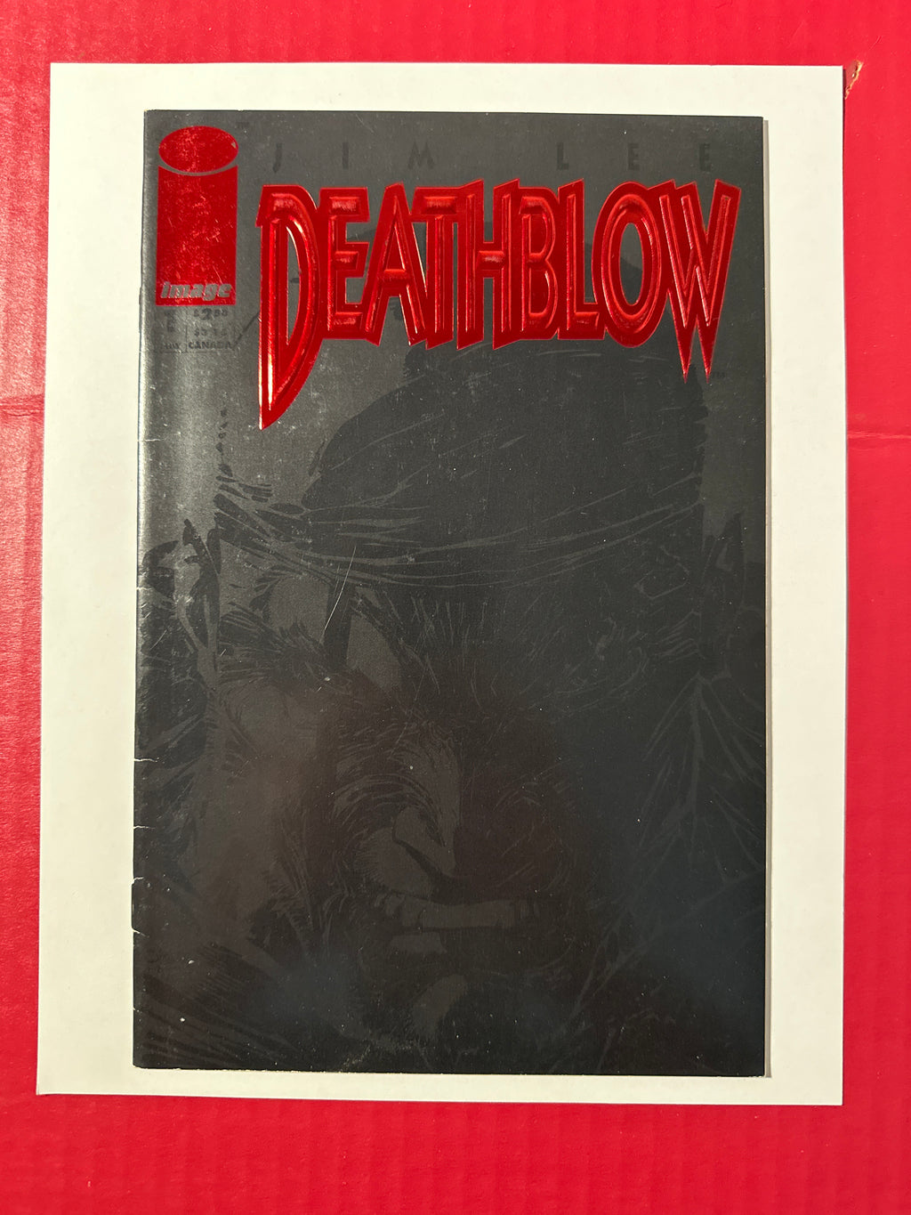 Deathblow, Vol. 1 #1A (Image Comics 1993) Embossed Red Foil Flipbook by Ugly Monkey Comics