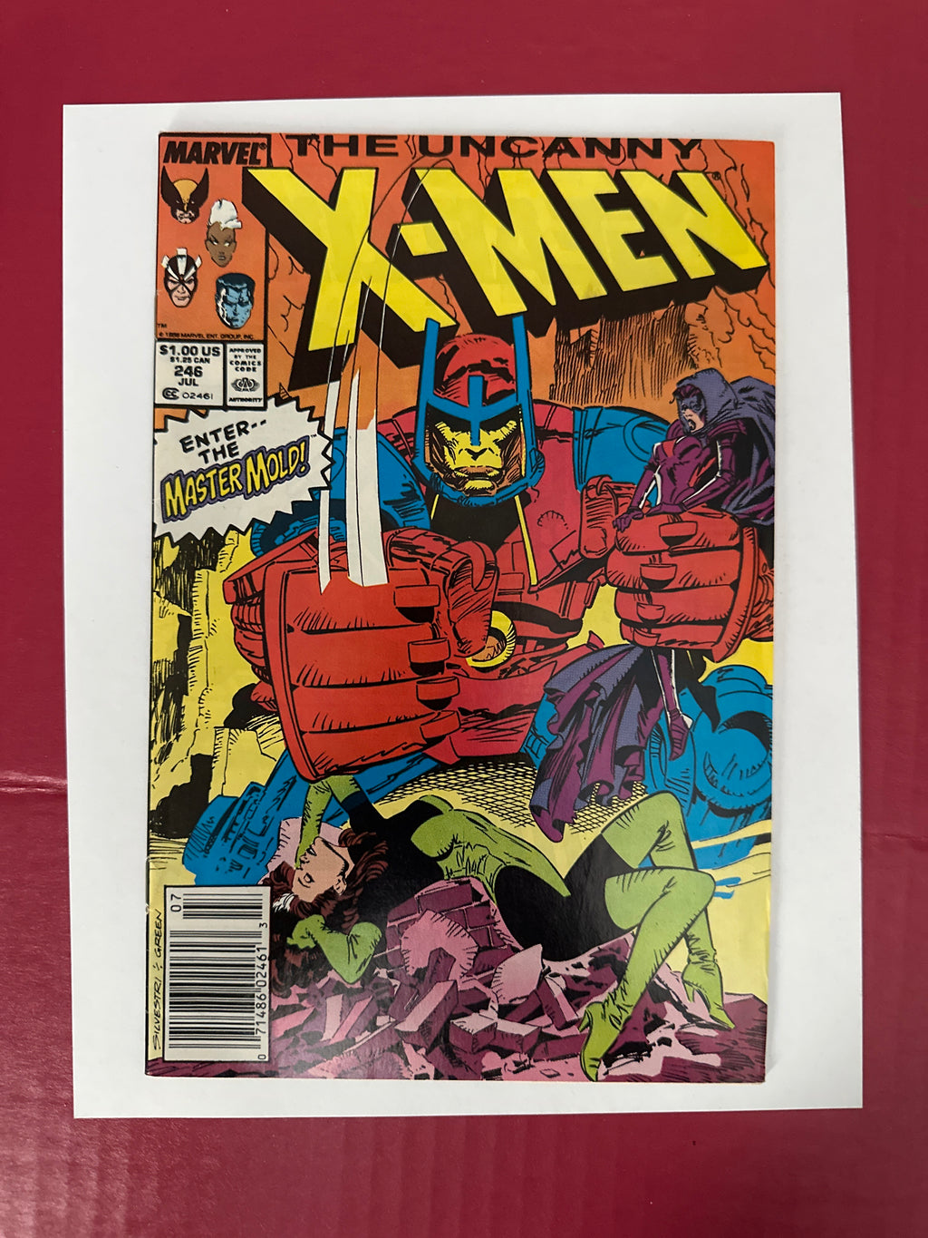 The Uncanny X-Men, Vol. 1 #246 (Marvel Comics 1989) Newsstand Edition by Ugly Monkey Comics
