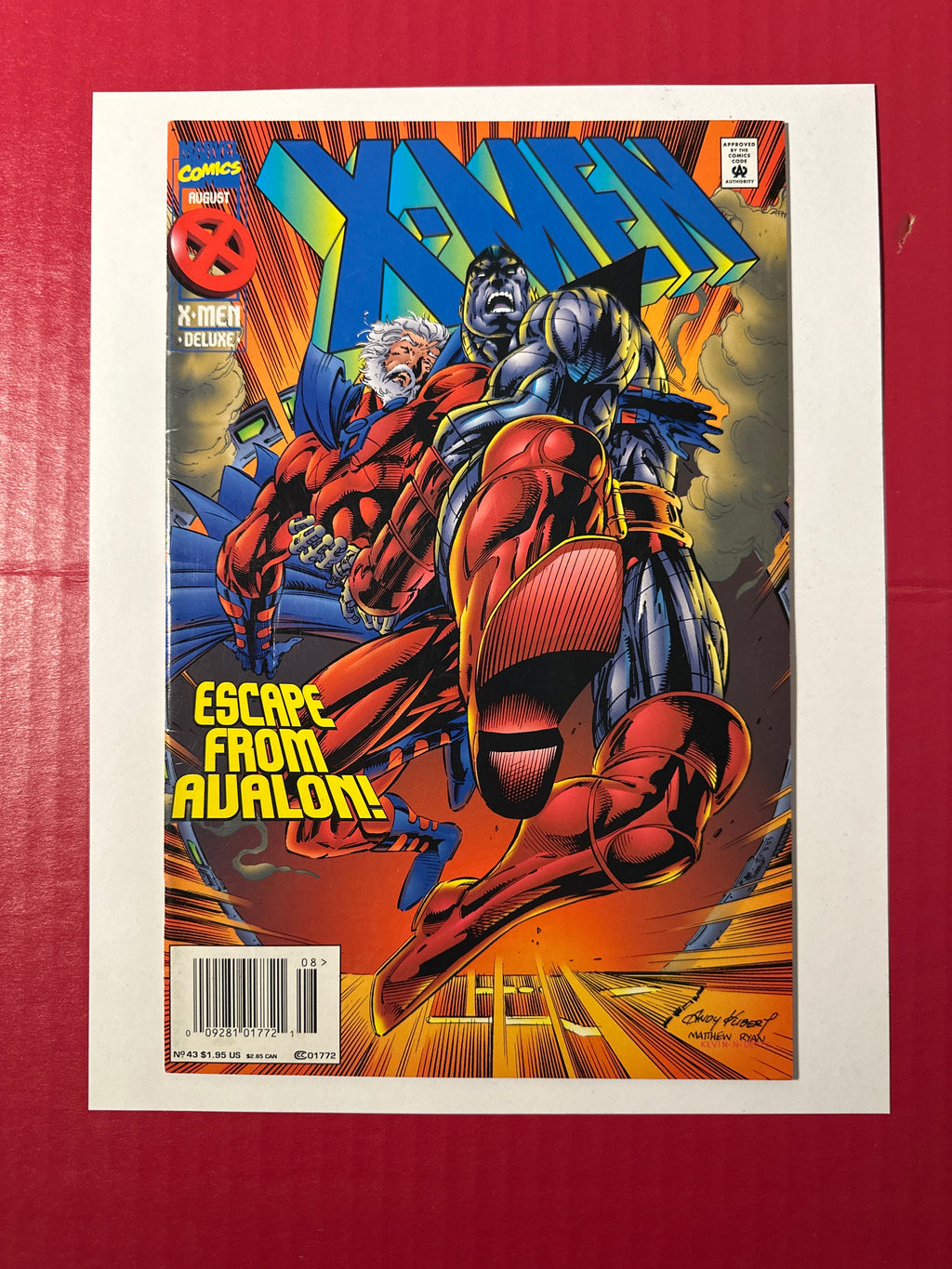 X-Men, Vol. 1 #43B (Marvel Comics 1995) Newsstand Edition by Ugly Monkey Comics