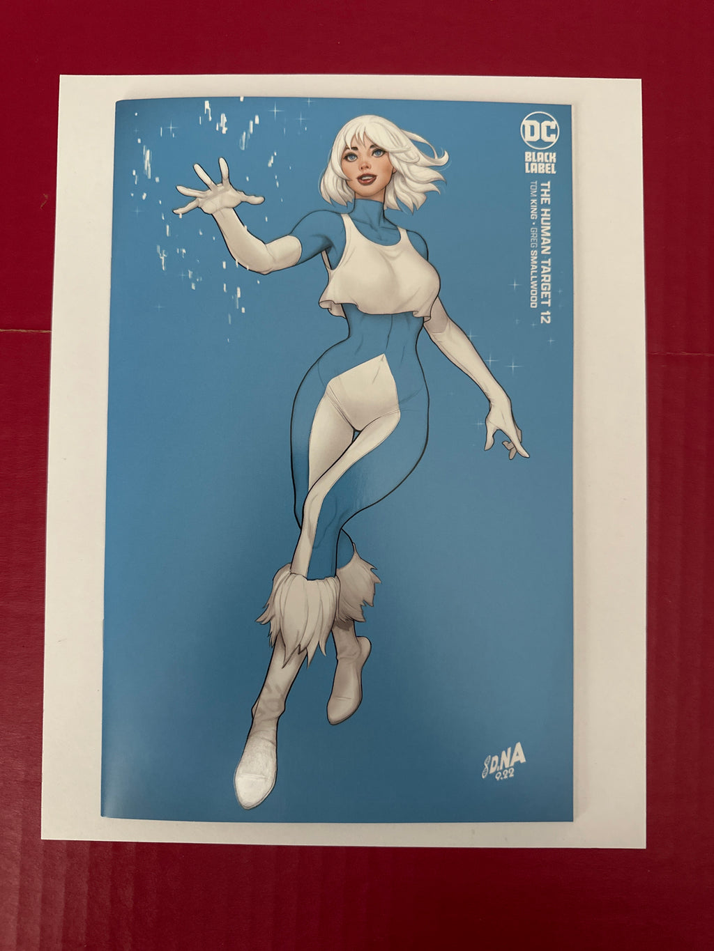 Human Target, Vol. 5 #12 (DC Comics 2023) David Nakayama Cover by Ugly Monkey Comics