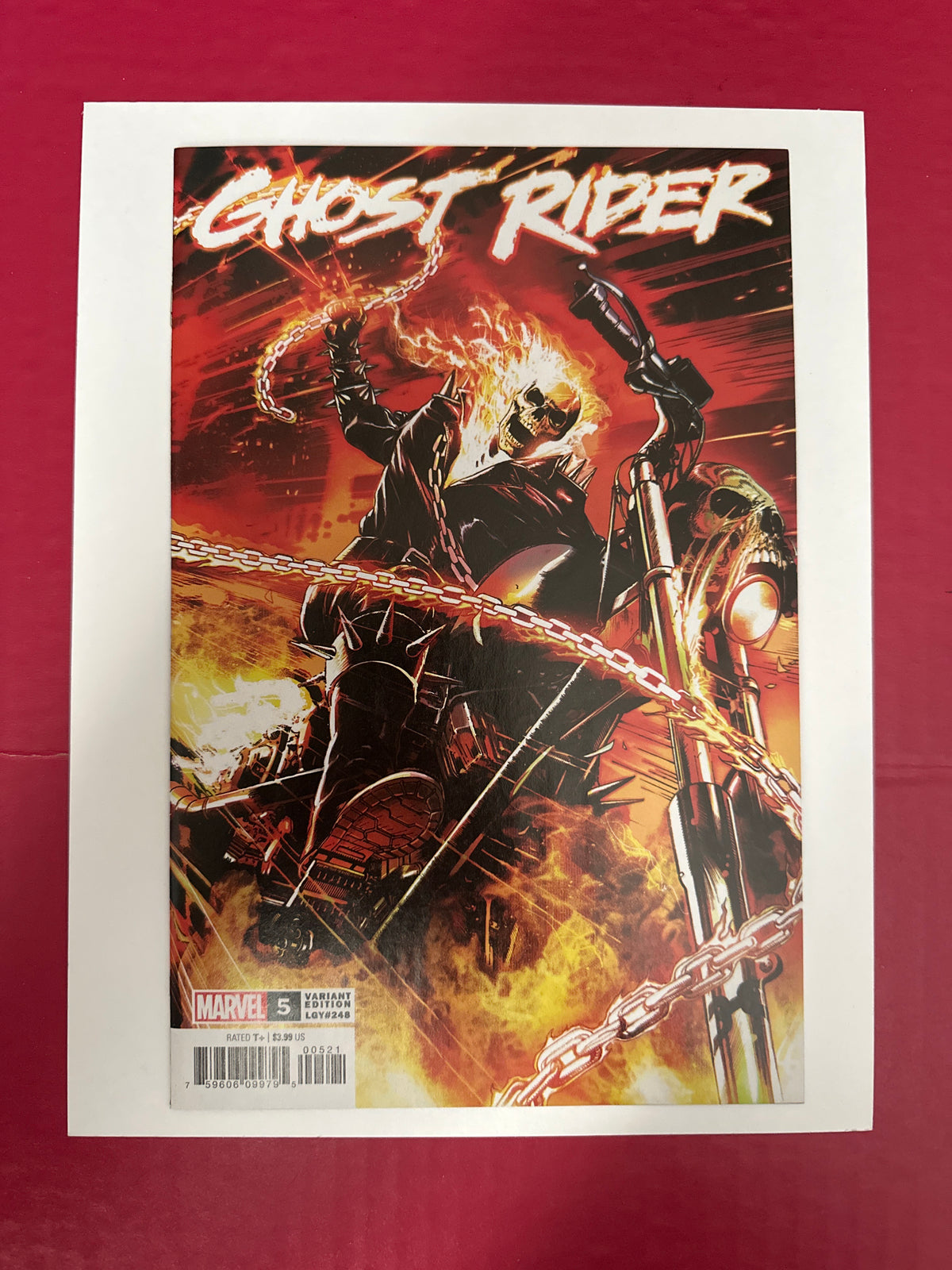 Ghost Rider, Vol. 7 #5A (Marvel Comics 2017) by Ugly Monkey Comics