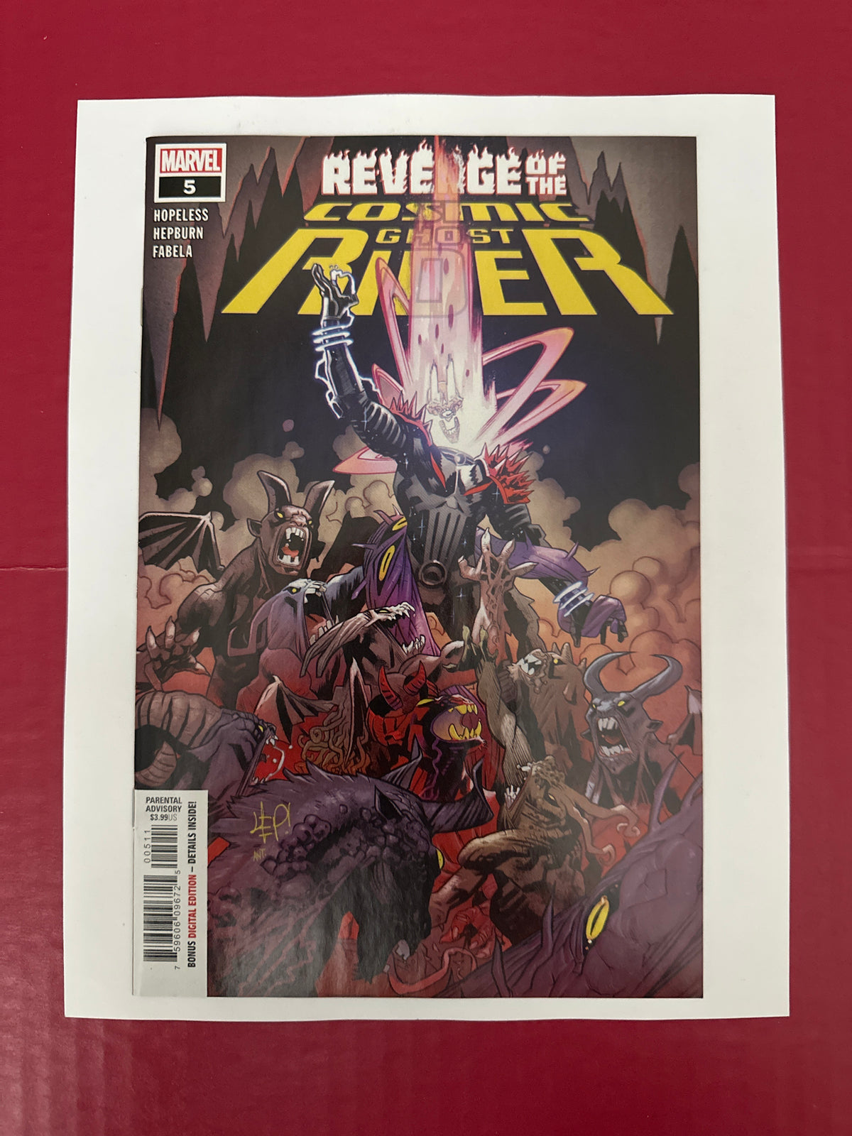 Revenge of the Cosmic Ghost Rider #5A (Marvel Comics 2020) by Ugly Monkey Comics