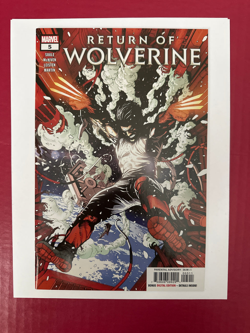 Return of Wolverine #5A (2019 Marvel Comics) by Ugly Monkey Comics