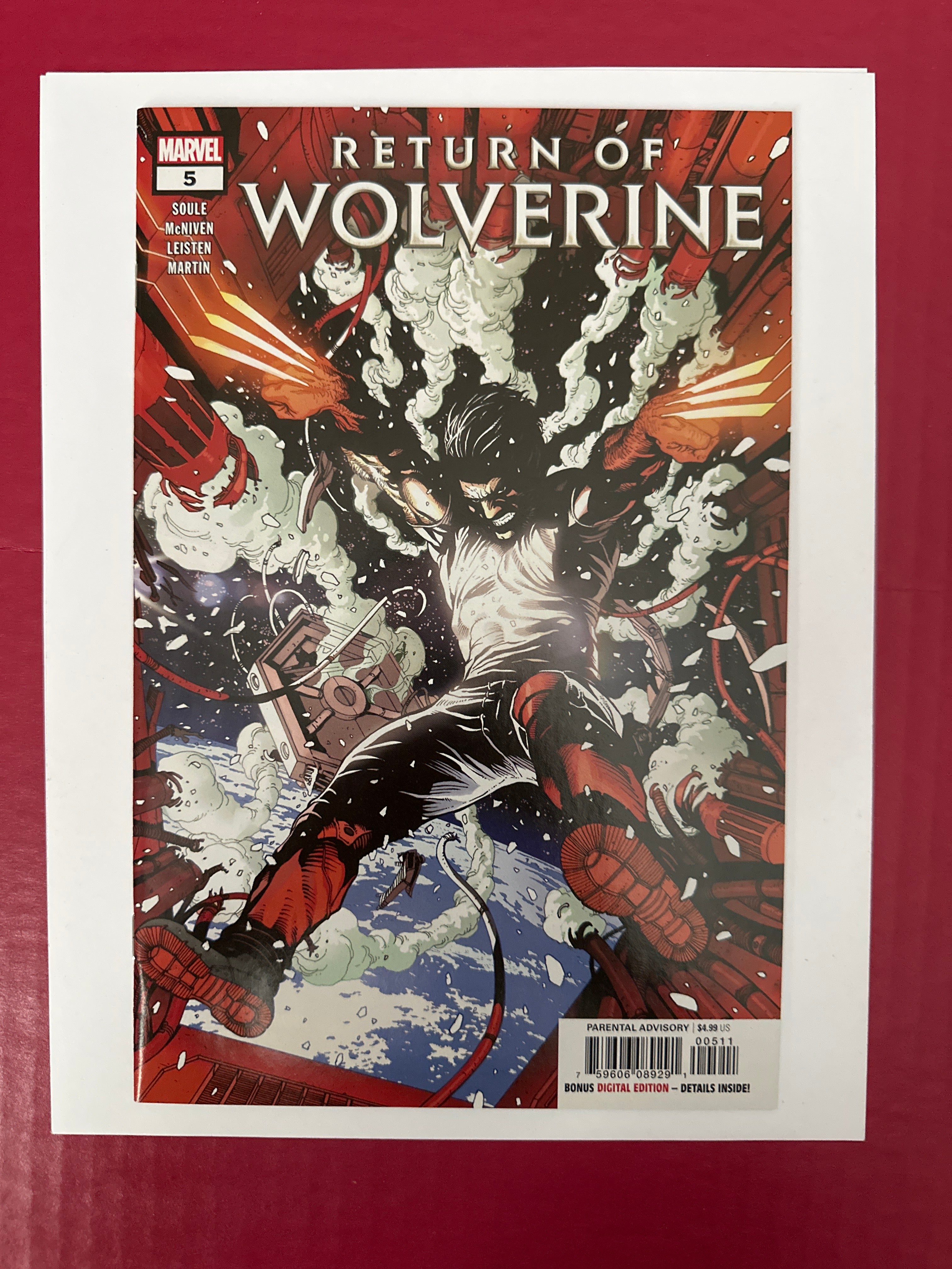 Return of Wolverine #5A (2019 Marvel Comics) by Ugly Monkey Comics