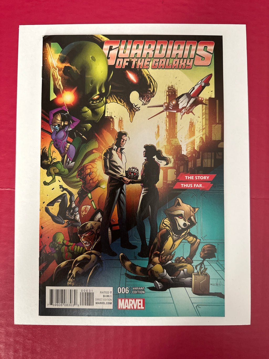 Guardians of the Galaxy, Vol. 4 #6C (Marvel Comics 2016) by Ugly Monkey Comics