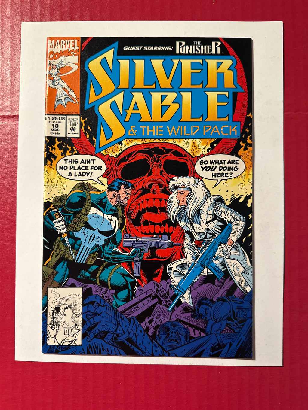 Silver Sable #10A (Marvel Comics 1993) Direct Edition by Ugly Monkey Comics