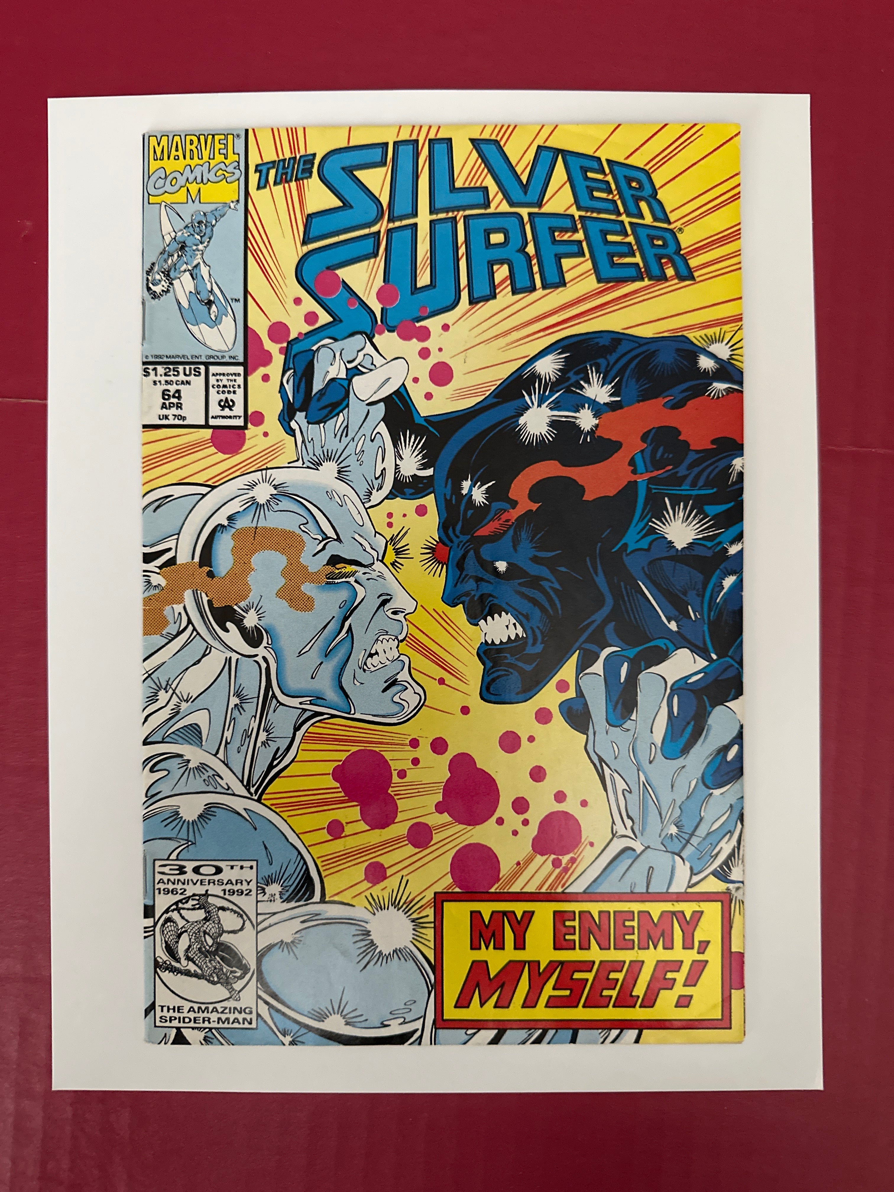 Silver Surfer, Vol. 3 #64 (Marvel Comics 1992) Direct Edition by Ugly Monkey Comics