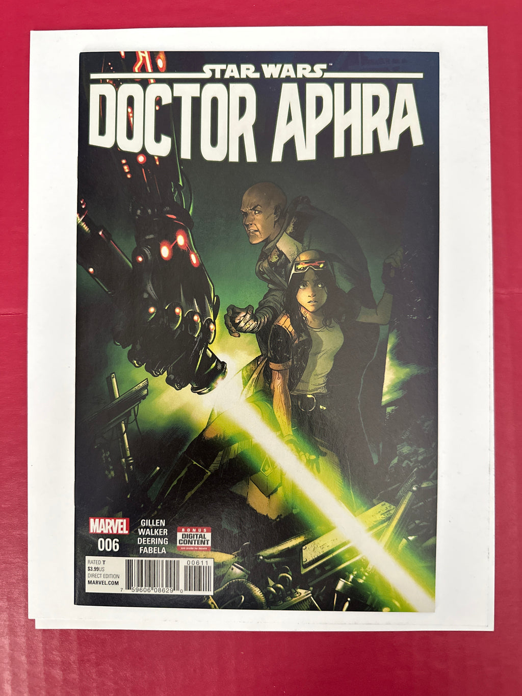 Star Wars Doctor Aphra Vol 1 Issue 6A Marvel Comics 2017 by Ugly Monkey Comics