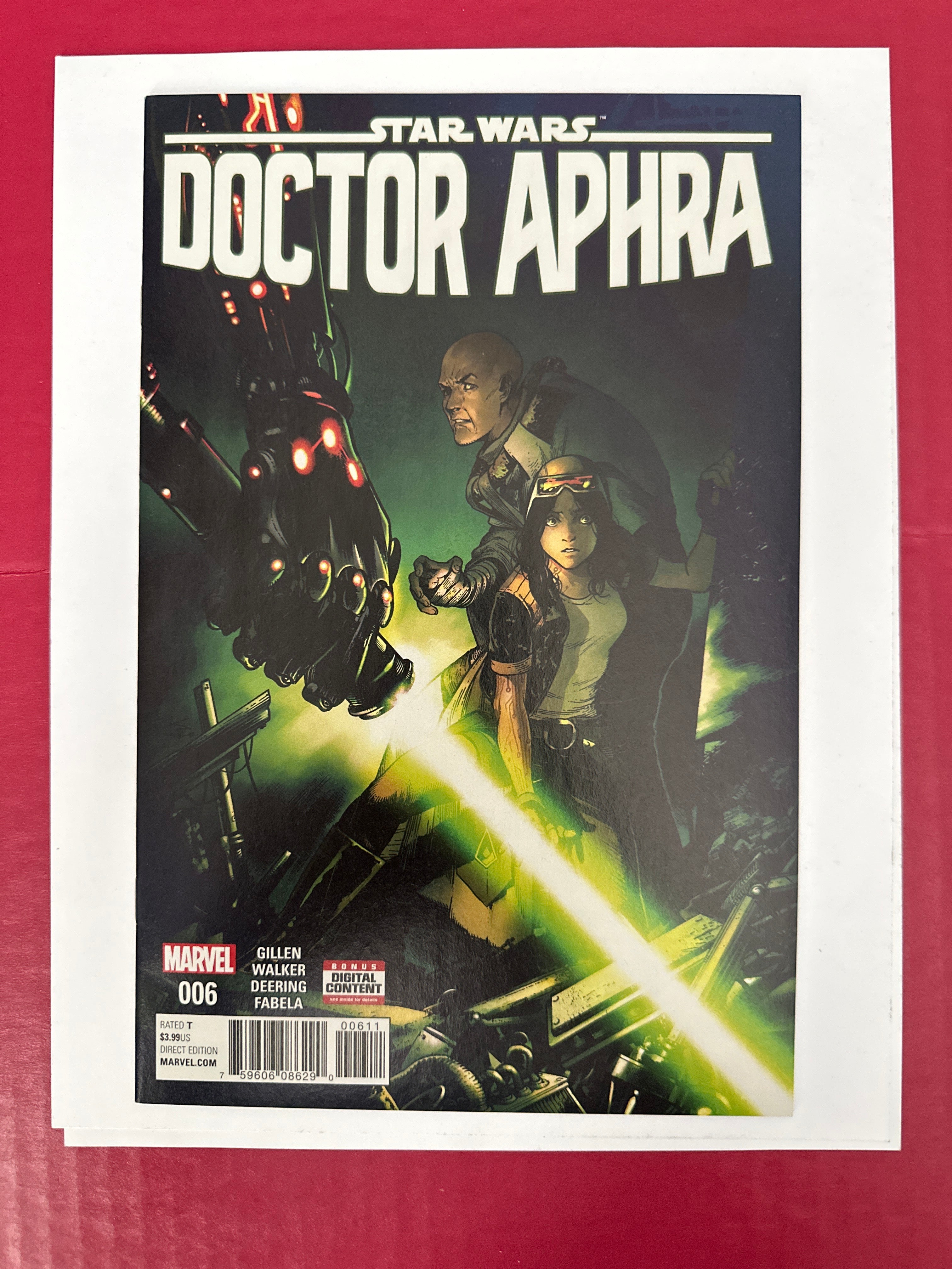 Star Wars Doctor Aphra Vol 1 Issue 6A Marvel Comics 2017 by Ugly Monkey Comics