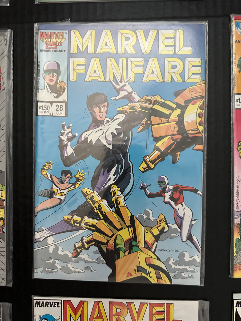 Lot of 33 Marvel Fanfare comics (1982 - 1988) 3 Key Issues by Ugly Monkey Comics