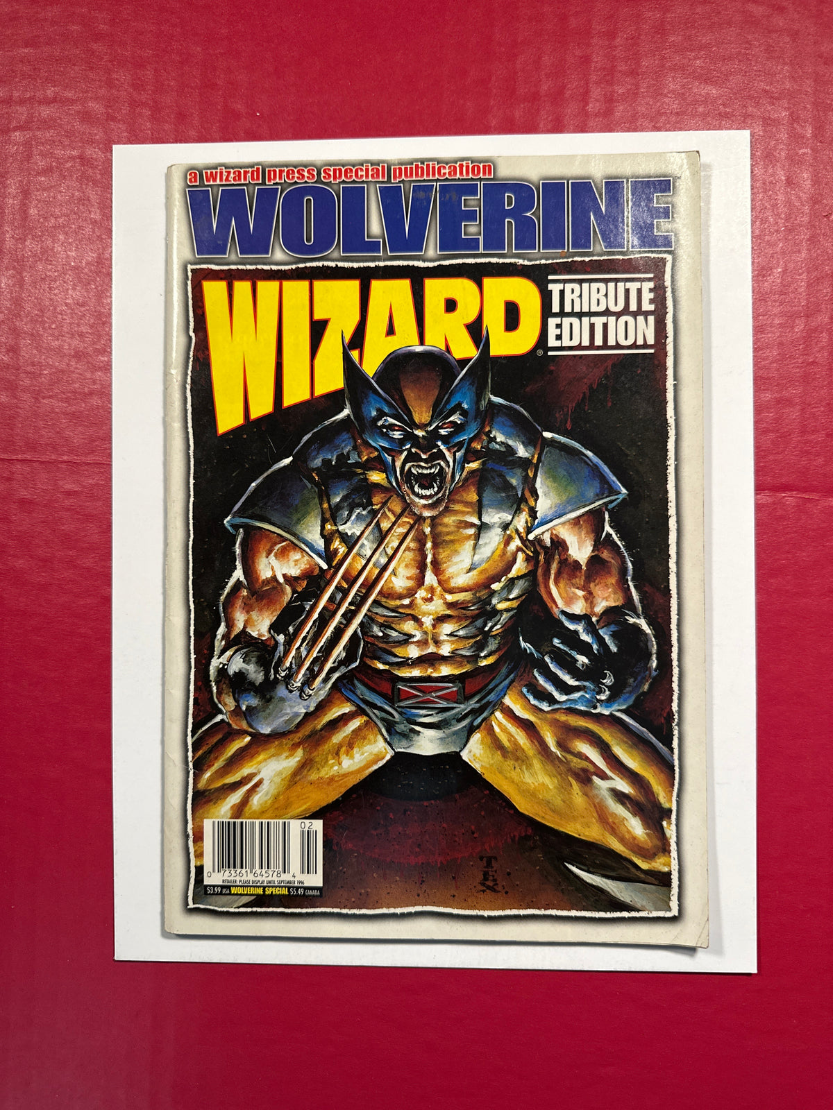 Wizard: The Wolverine Tribute Edition # (Wizard Press 1996) by Ugly Monkey Comics
