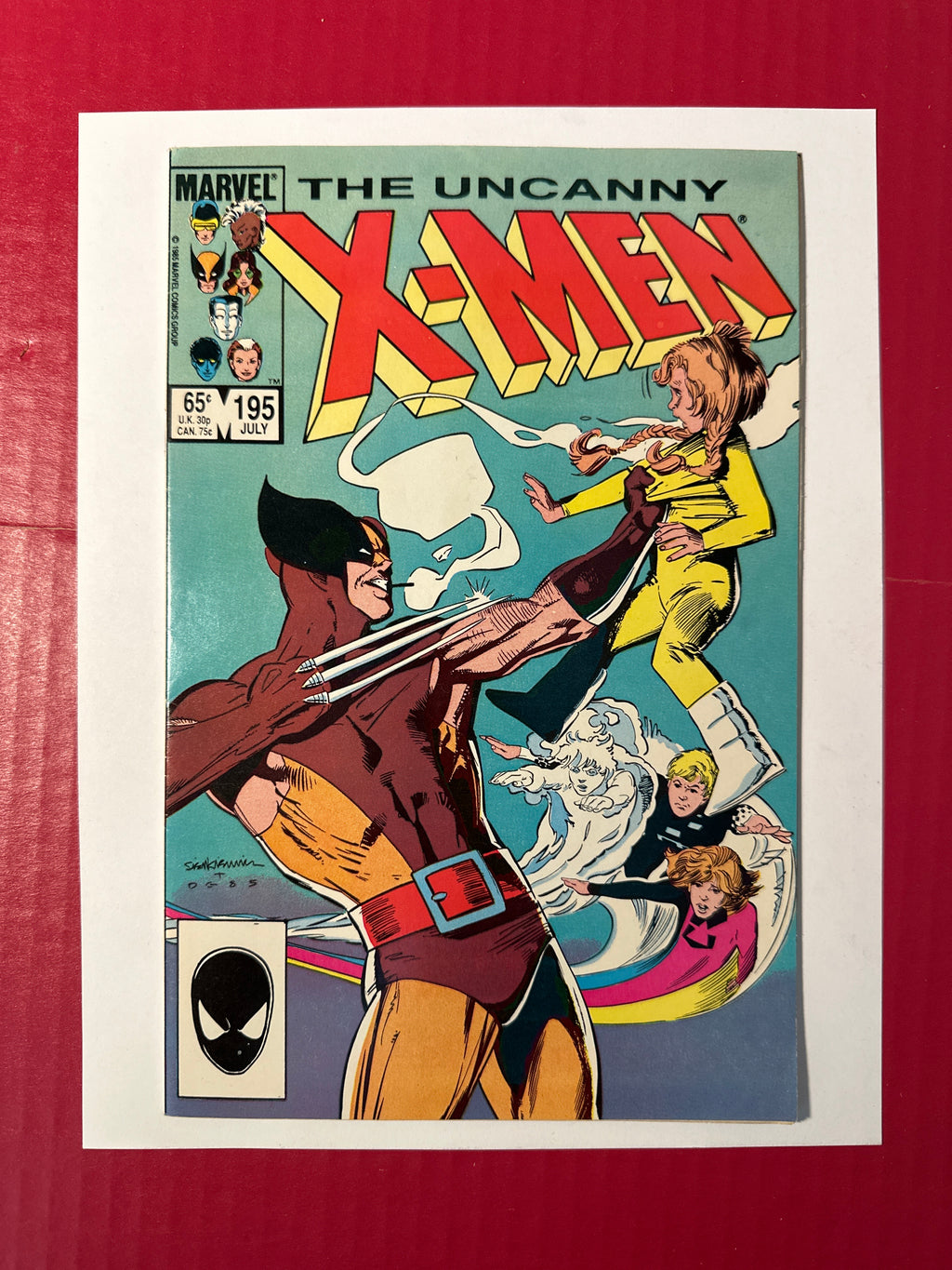 The Uncanny X-Men, Vol. 1 #195 (Marvel Comics 1985) Direct Edition by Ugly Monkey Comics