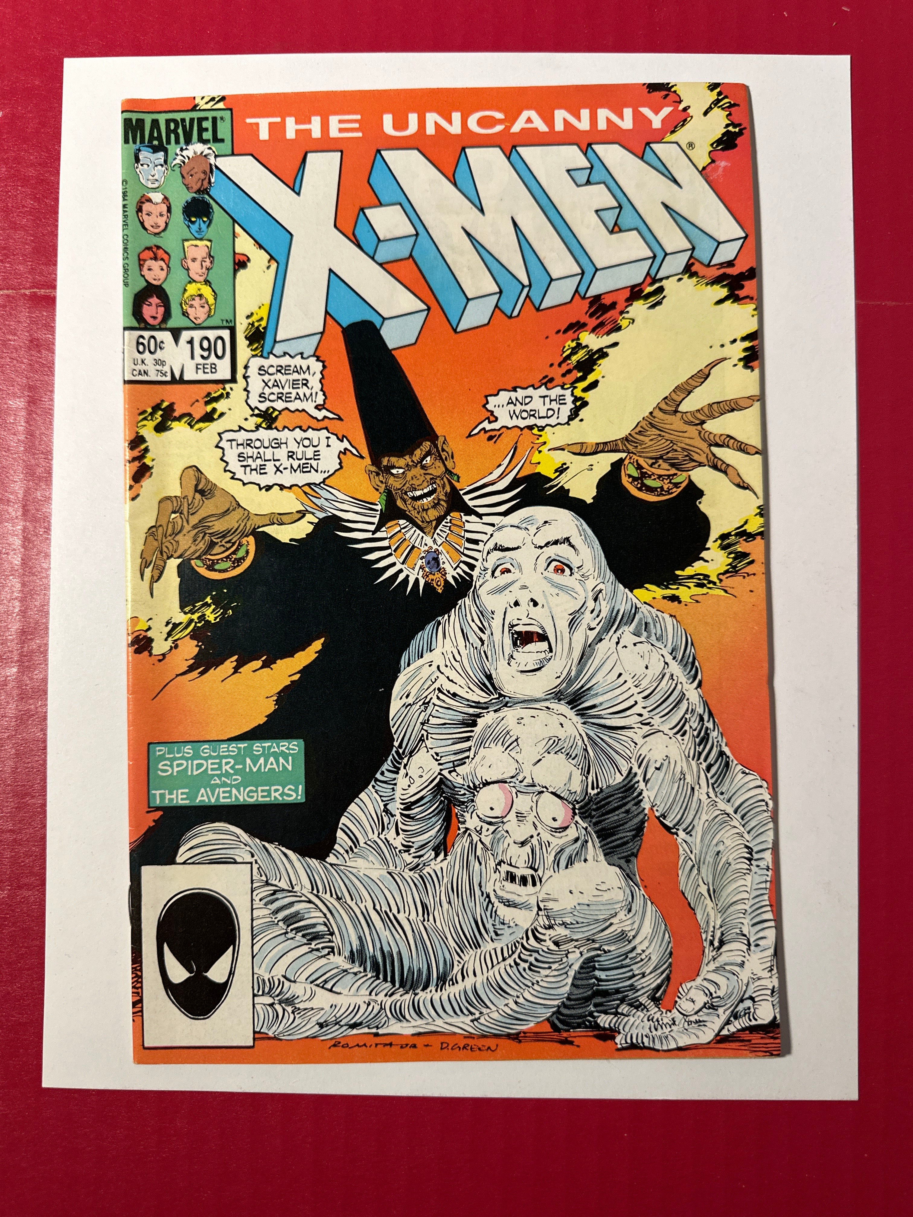 The Uncanny X-Men, Vol. 1 #190 (Marvel Comics 1984) Direct Edition by Ugly Monkey Comics