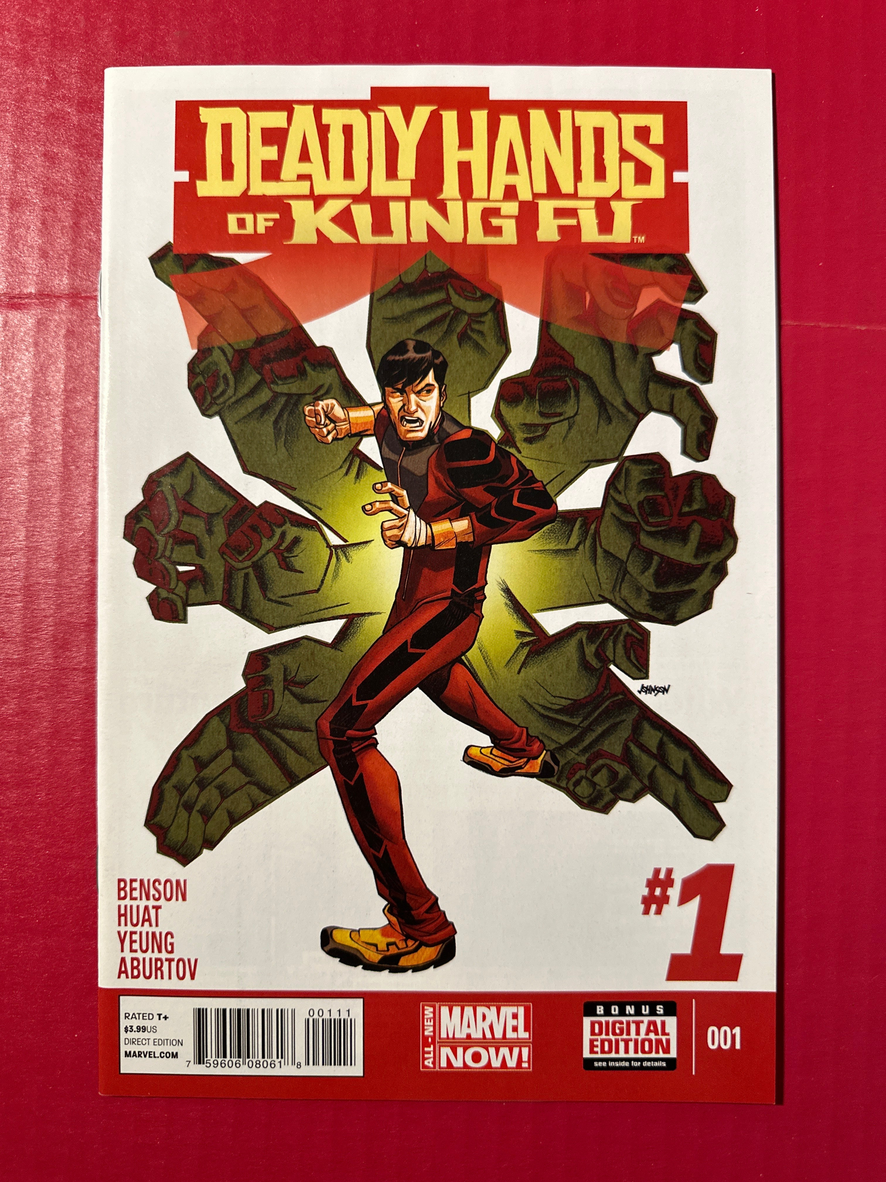 Deadly Hands of Kung Fu, Vol. 2 #1 (Marvel Comics 2014) by Ugly Monkey Comics