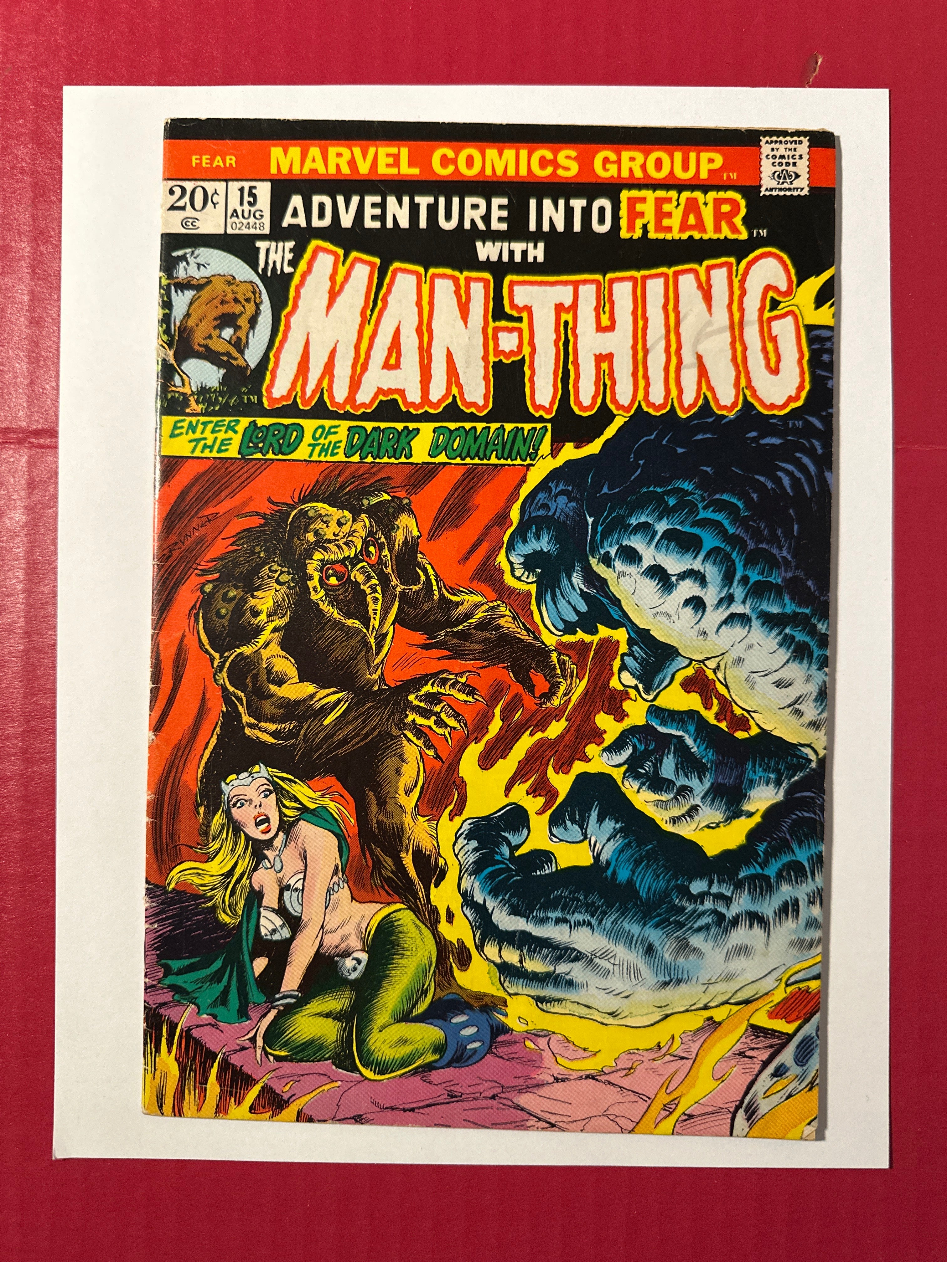 Fear #15 (Marvel Comics 1973) by Ugly Monkey Comics