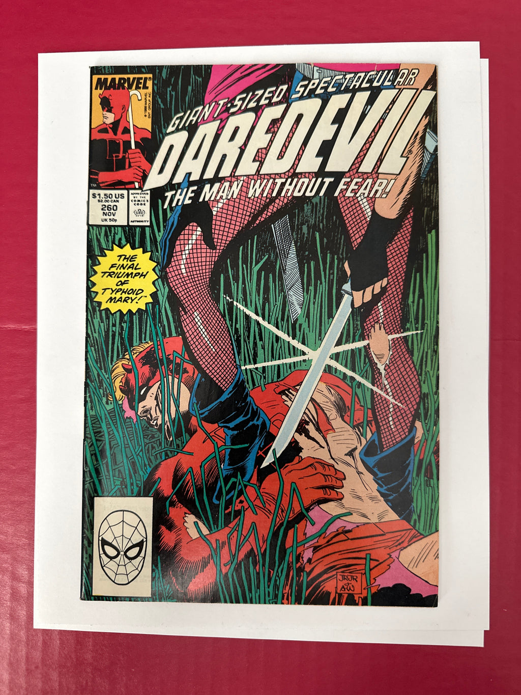 Daredevil, Vol. 1 #260A (1988) by Ugly Monkey Comics